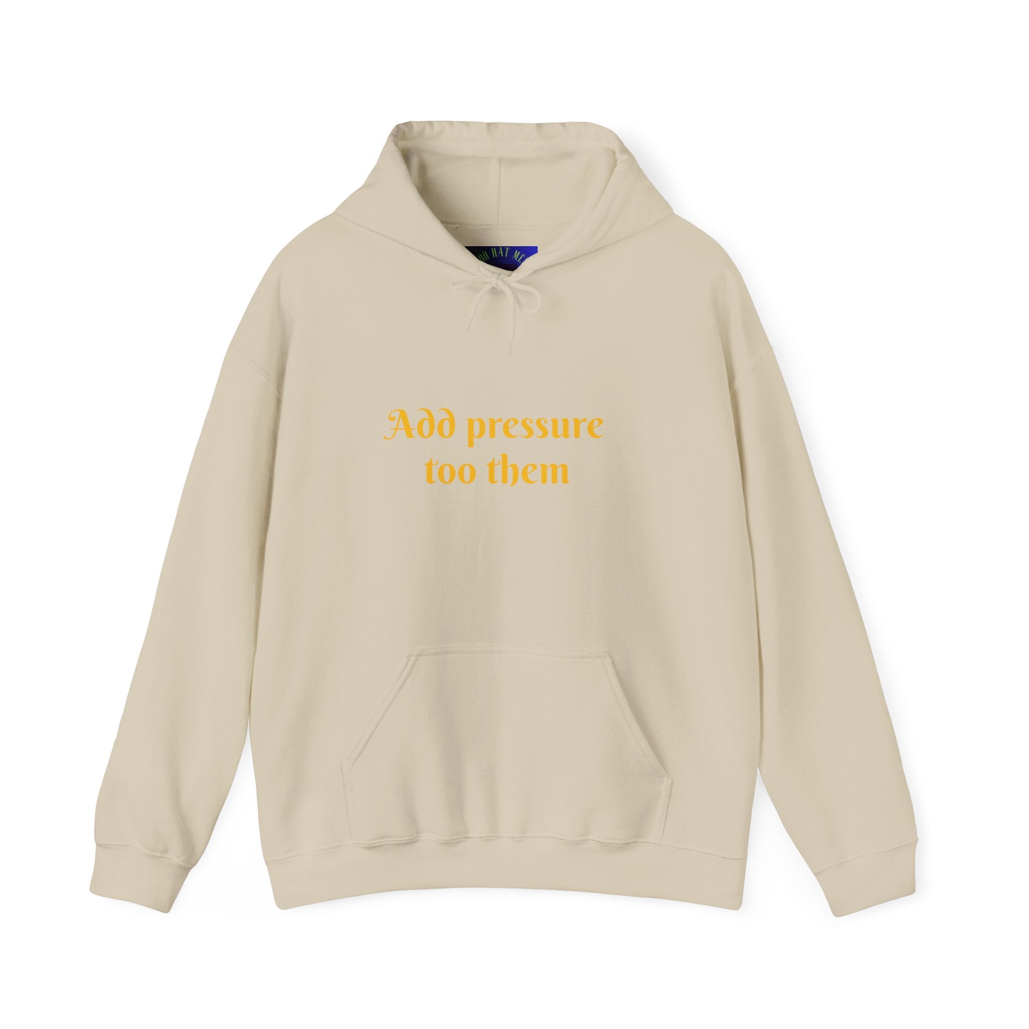 Inspirational Hoodie: "Add Pressure Too Them" Unisex Heavy Blend Hooded Sweatshirt, Cozy Gift for Friends, Motivational Wear, Casual [...]
