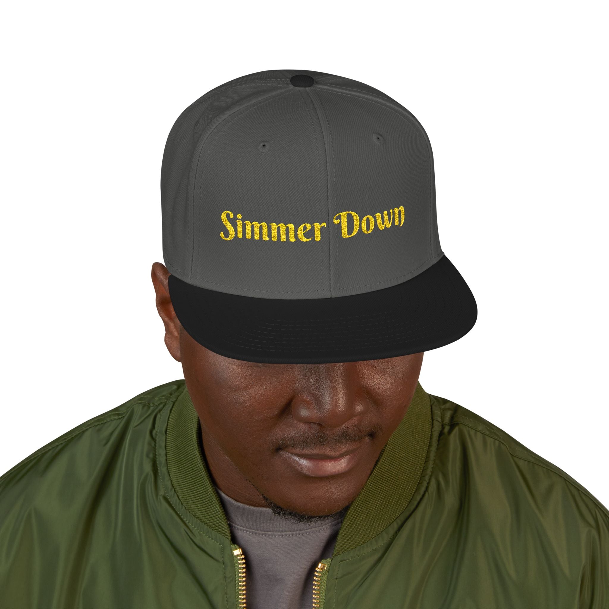 Stylish Snapback Hat with 'Famer Down' Embroidery, Trendy Cap for Everyday Wear, Perfect Gift for Friends, Casual Fashion Accessory, [...]