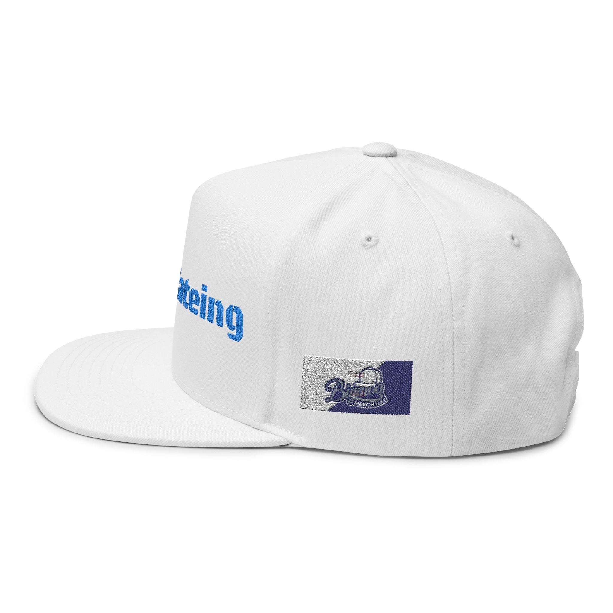 Flat Bill Cap (Embroidery)