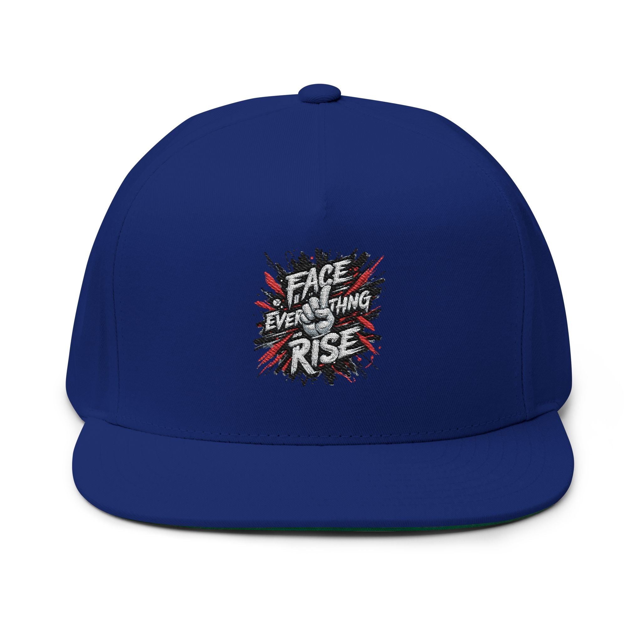 Flat Bill Cap (Embroidery)
