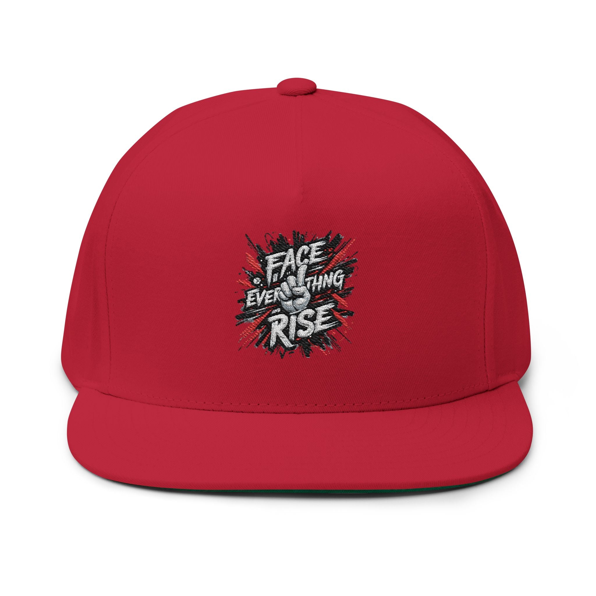Flat Bill Cap (Embroidery)