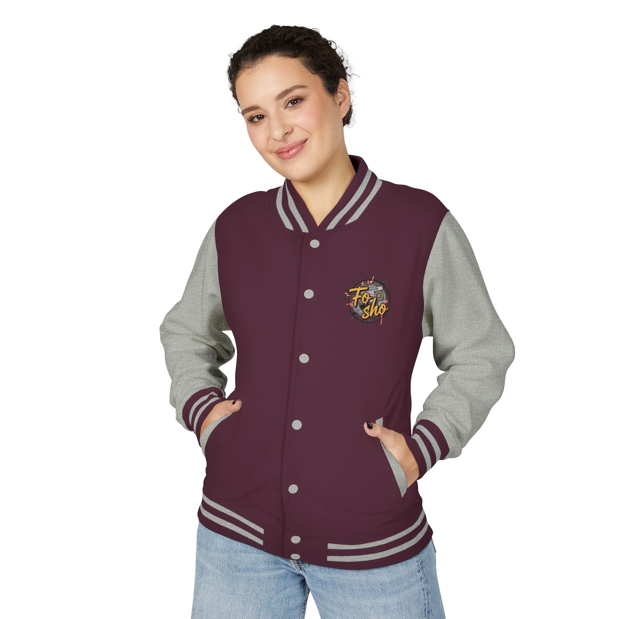 Get It Done Letterman Jacket — Motivational Varsity Bomber