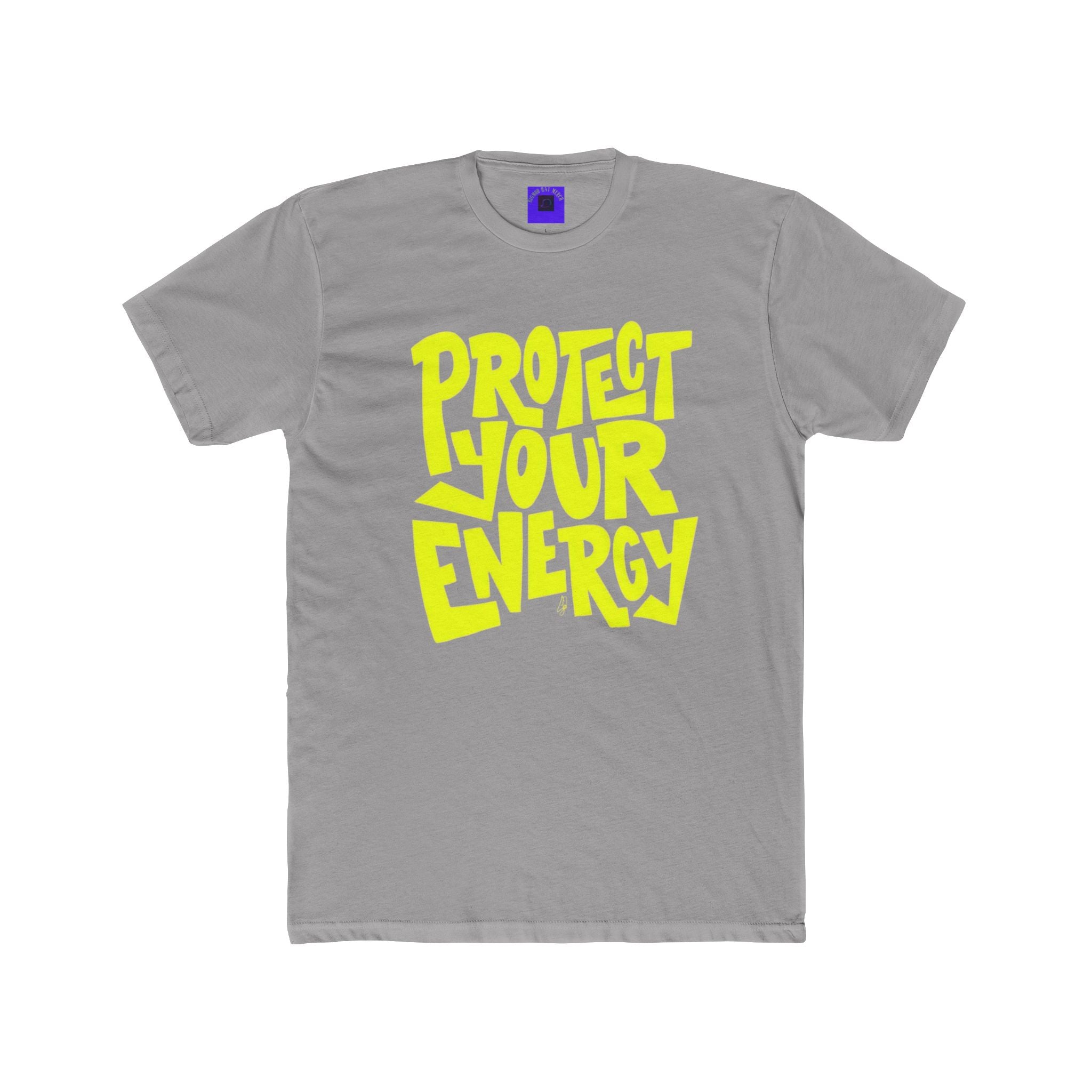 Protect Your Energy T‑Shirt — Neon Yellow Graphic Tee