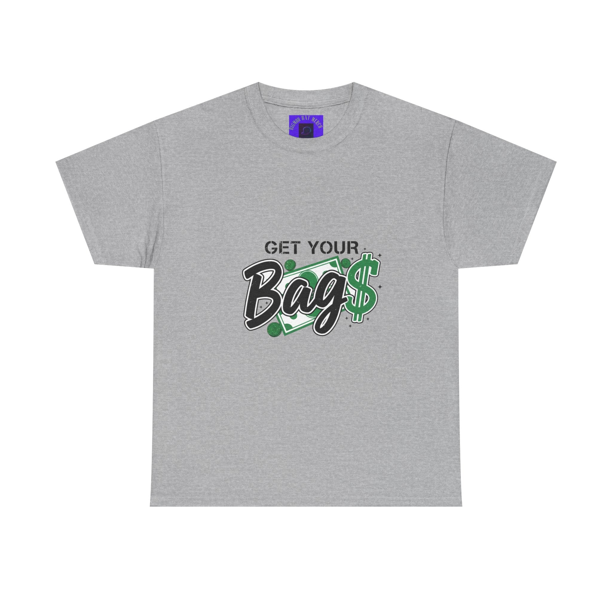Get Your Bags Tee – Casual Money-Inspired Graphic T-Shirt
