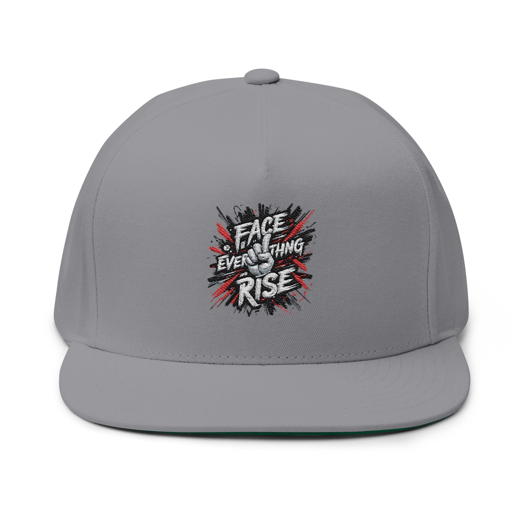 Flat Bill Cap (Embroidery)