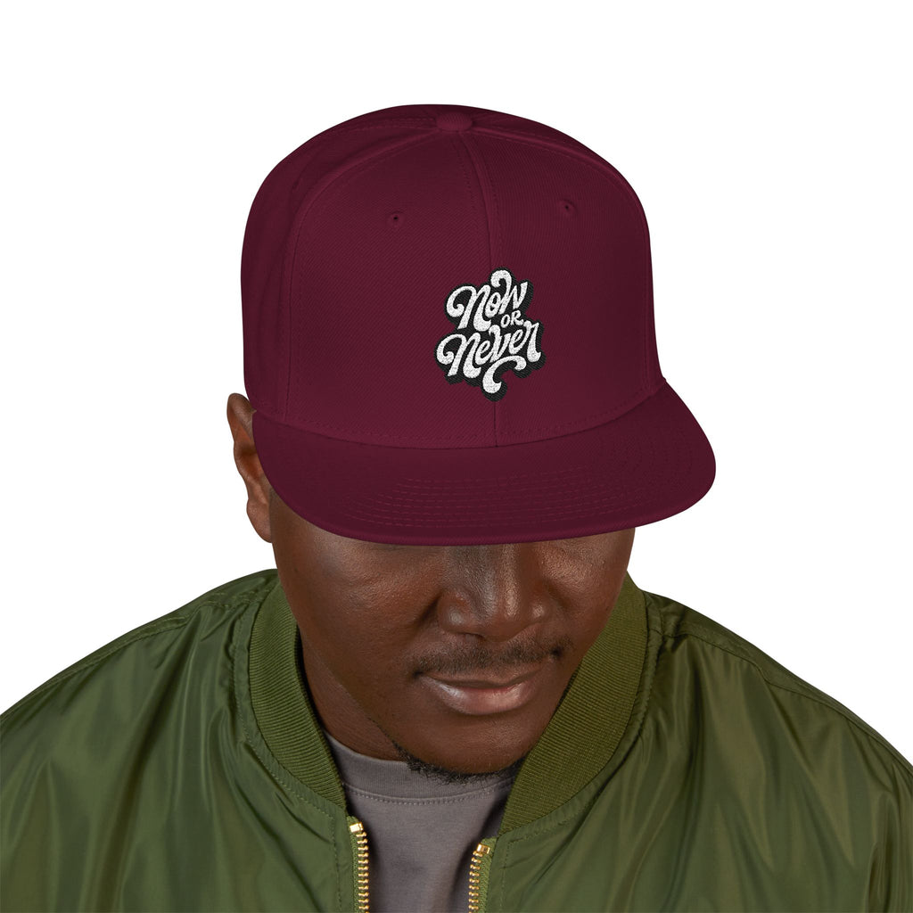 Embroidered Paw Print Snapback Hat — Streetwear Baseball Cap