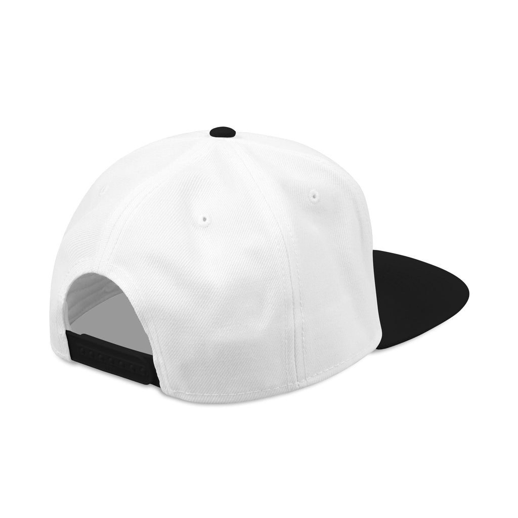 Embroidered ‘Boss Up’ Snapback Hat — Gray/Black Streetwear Cap
