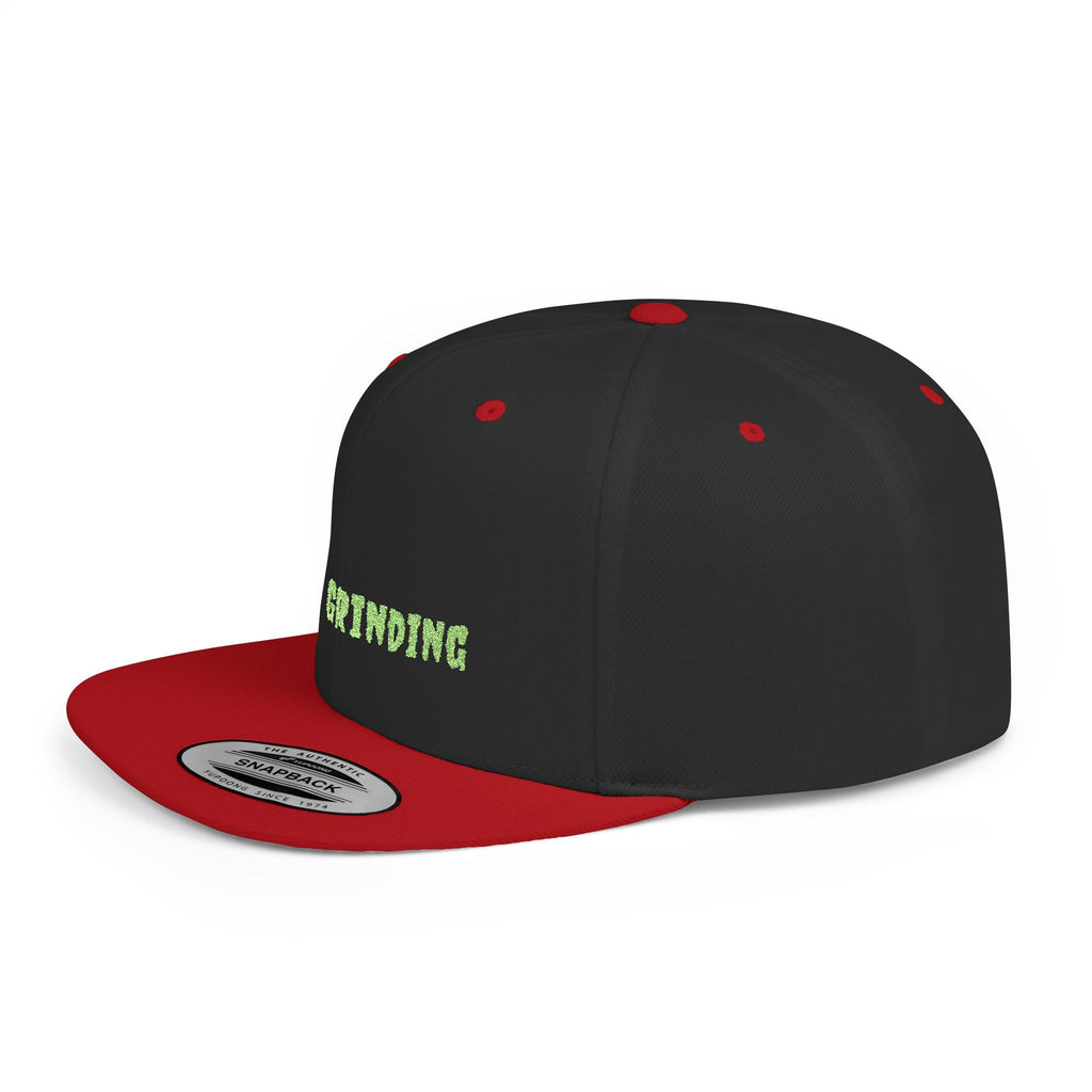 Keep Grinding Camo Snapback Hat