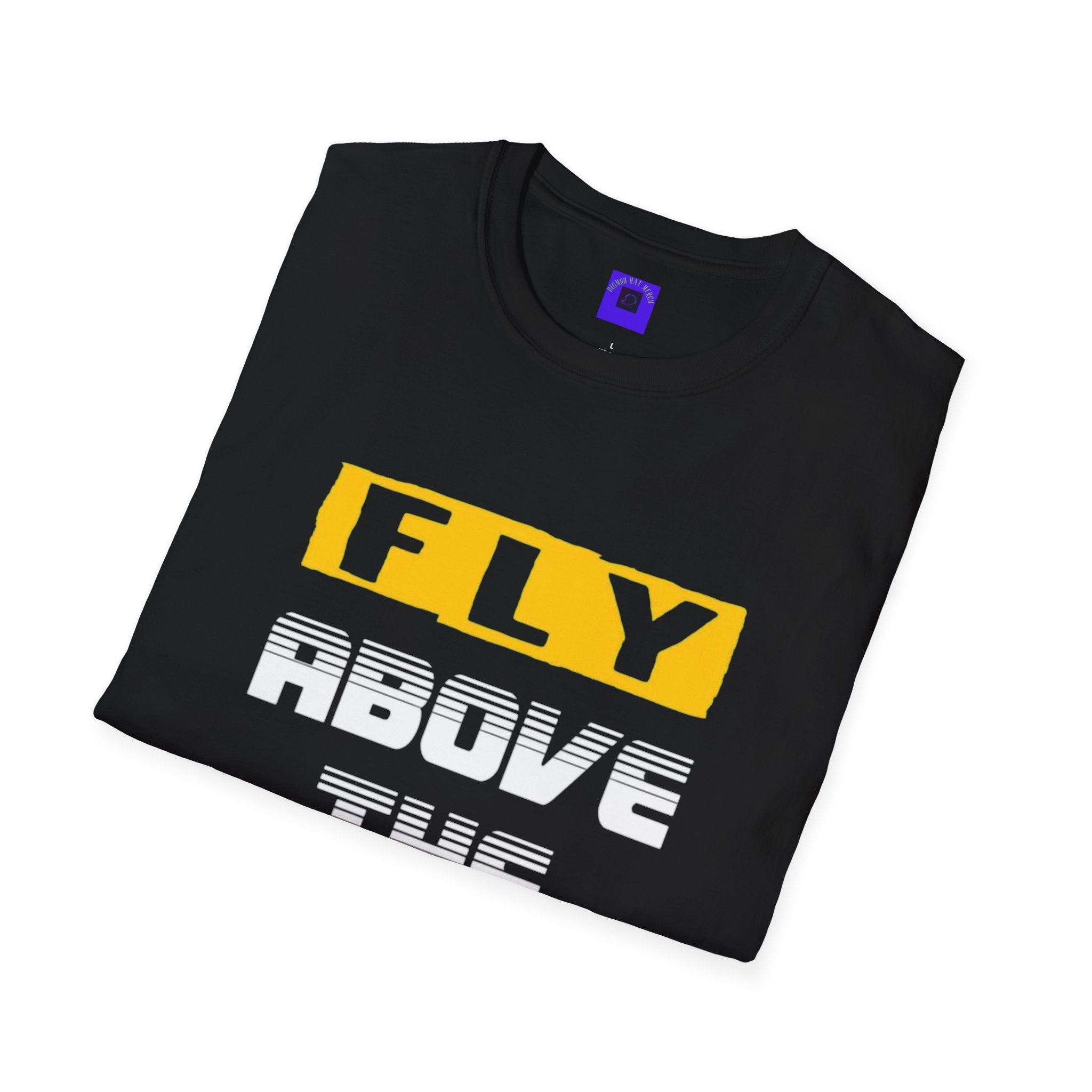 Fly Negativity T-Shirt — Positive Vibes Graphic Tee