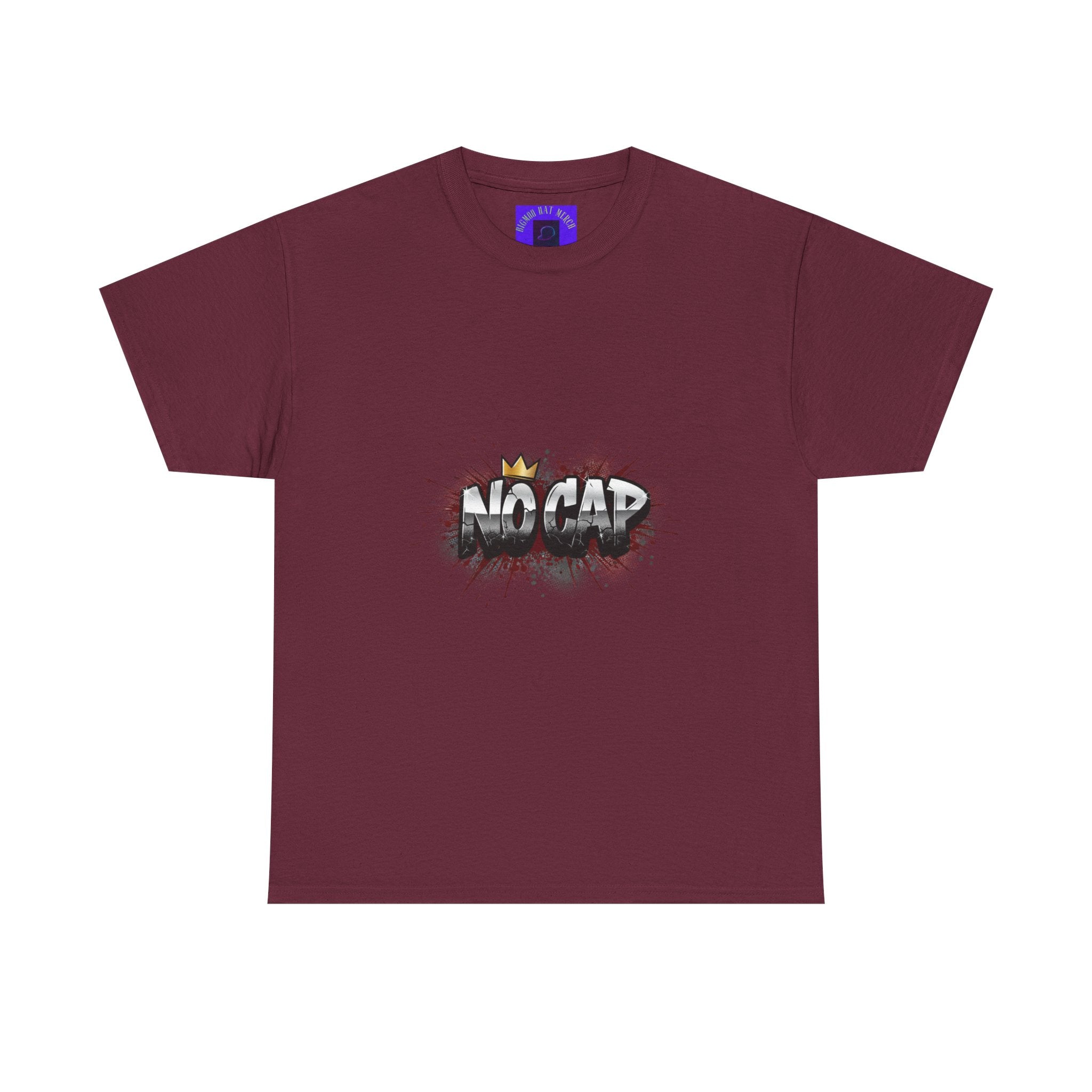 No Cap T-Shirt — Urban Graffiti Streetwear Tee