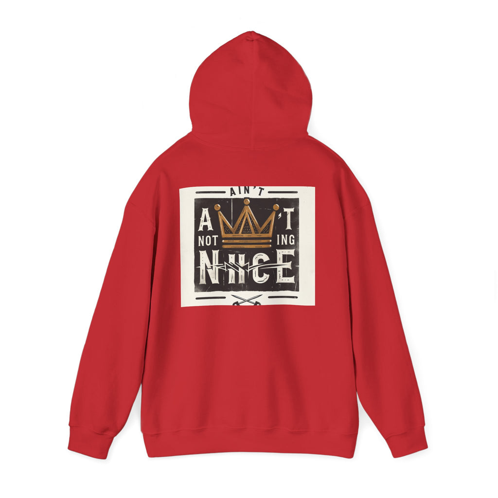 Chill Vibes Unisex Hooded Sweatshirt, Cozy Casual Wear, Streetwear Fashion, Gift for Friends, Perfect for Relaxing Days