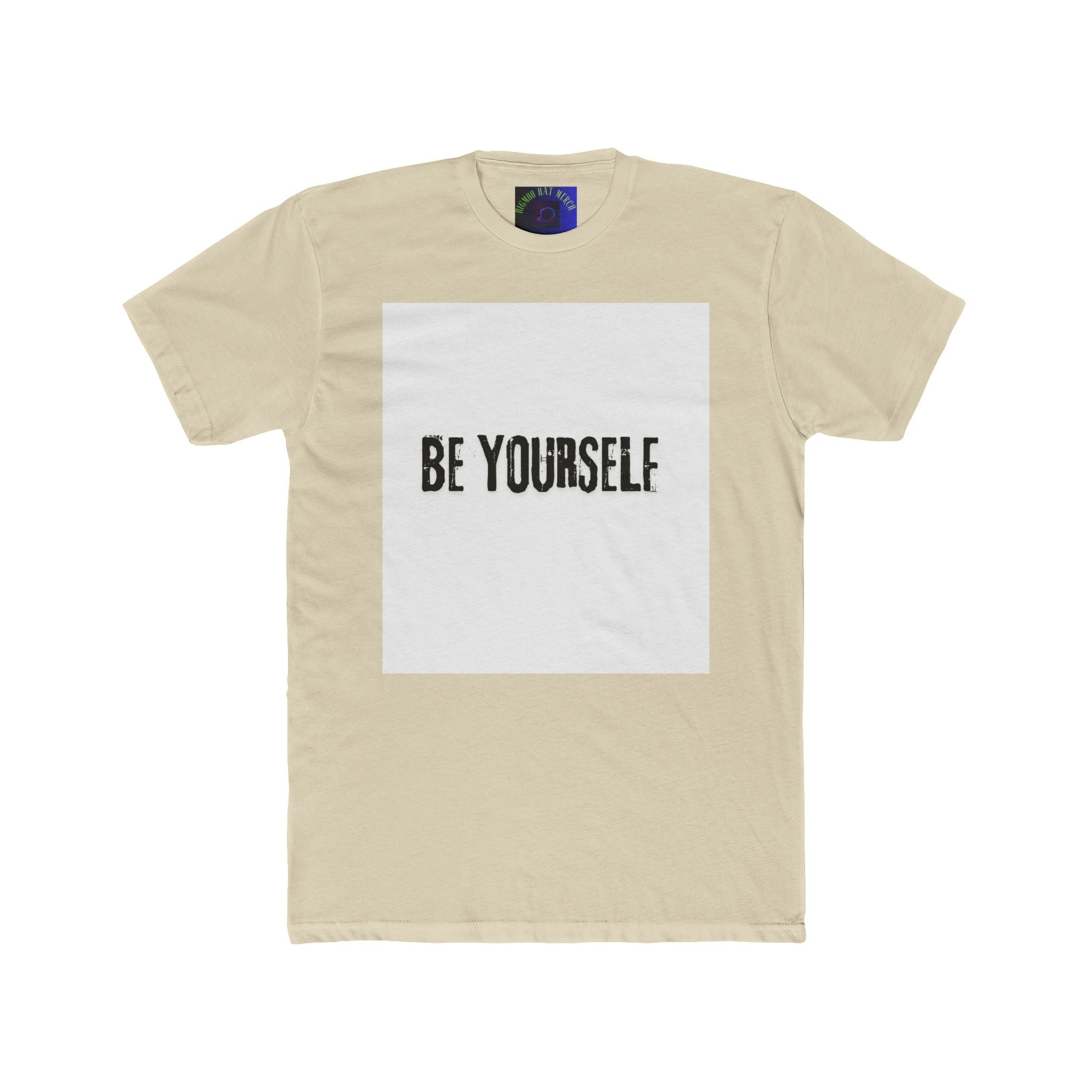 Be Yourself Unisex Cotton Crew Tee, Casual T-Shirt, Inspirational Gift, Everyday Wear, Self-Expression, Friendship Tees
