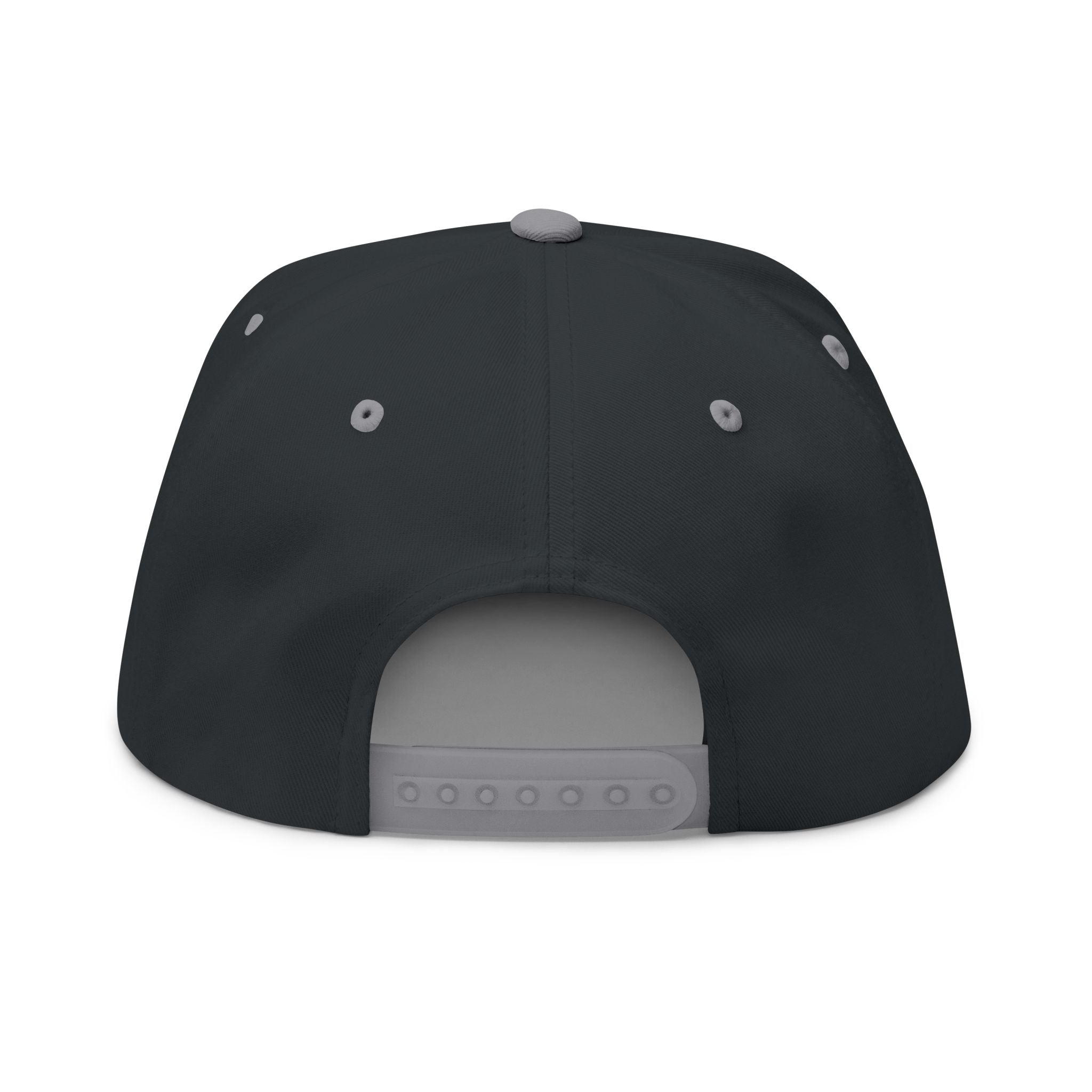 Flat Bill Cap — Embroidered "Be Authentic, Be You, Stay True" Snapback