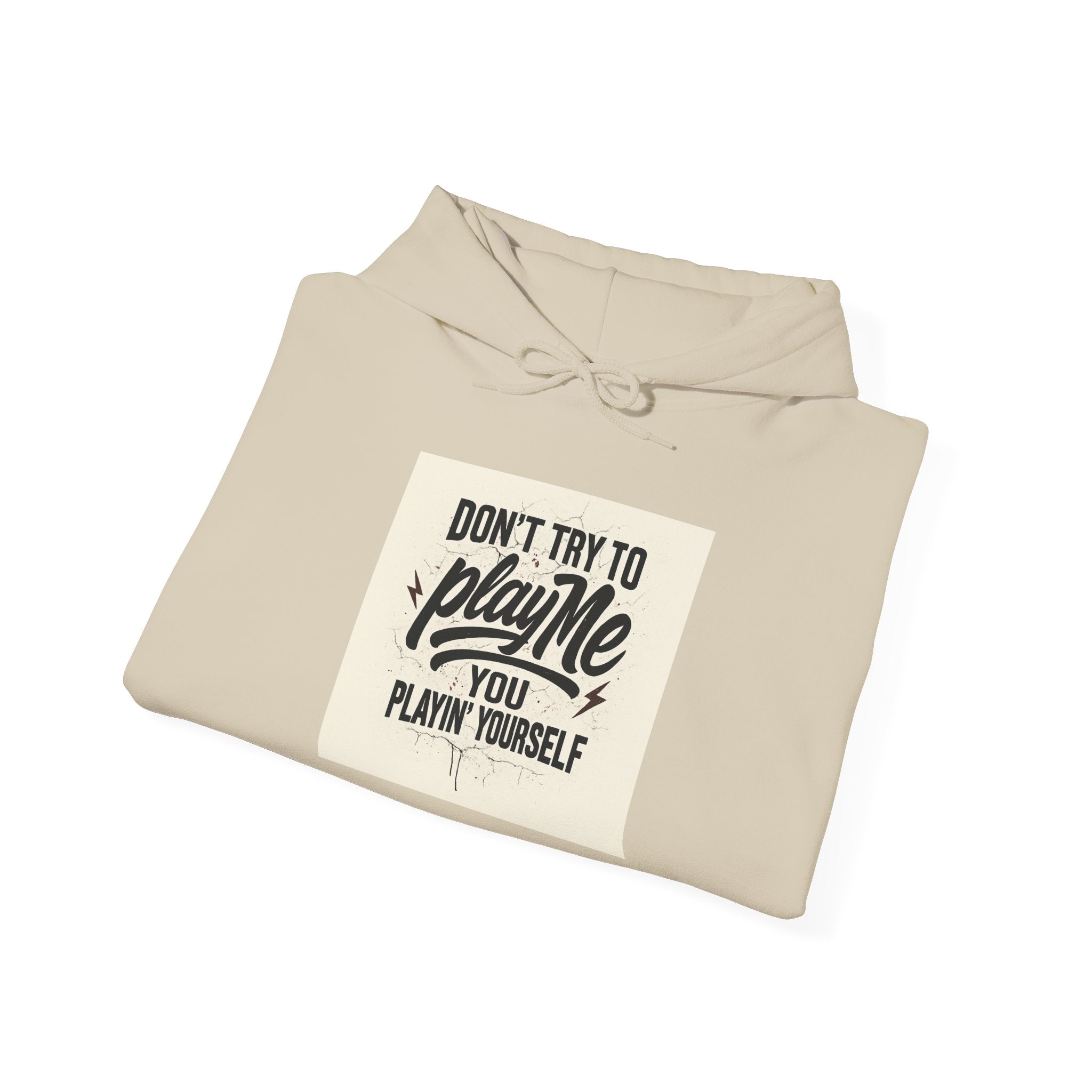 Playful Statement Hoodie | Unisex Heavy Blend Sweatshirt | Casual Fashion, Gift for Friends, Everyday Wear, Motivational Apparel