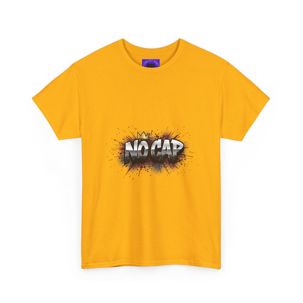No Cap T-Shirt — Urban Graffiti Streetwear Tee