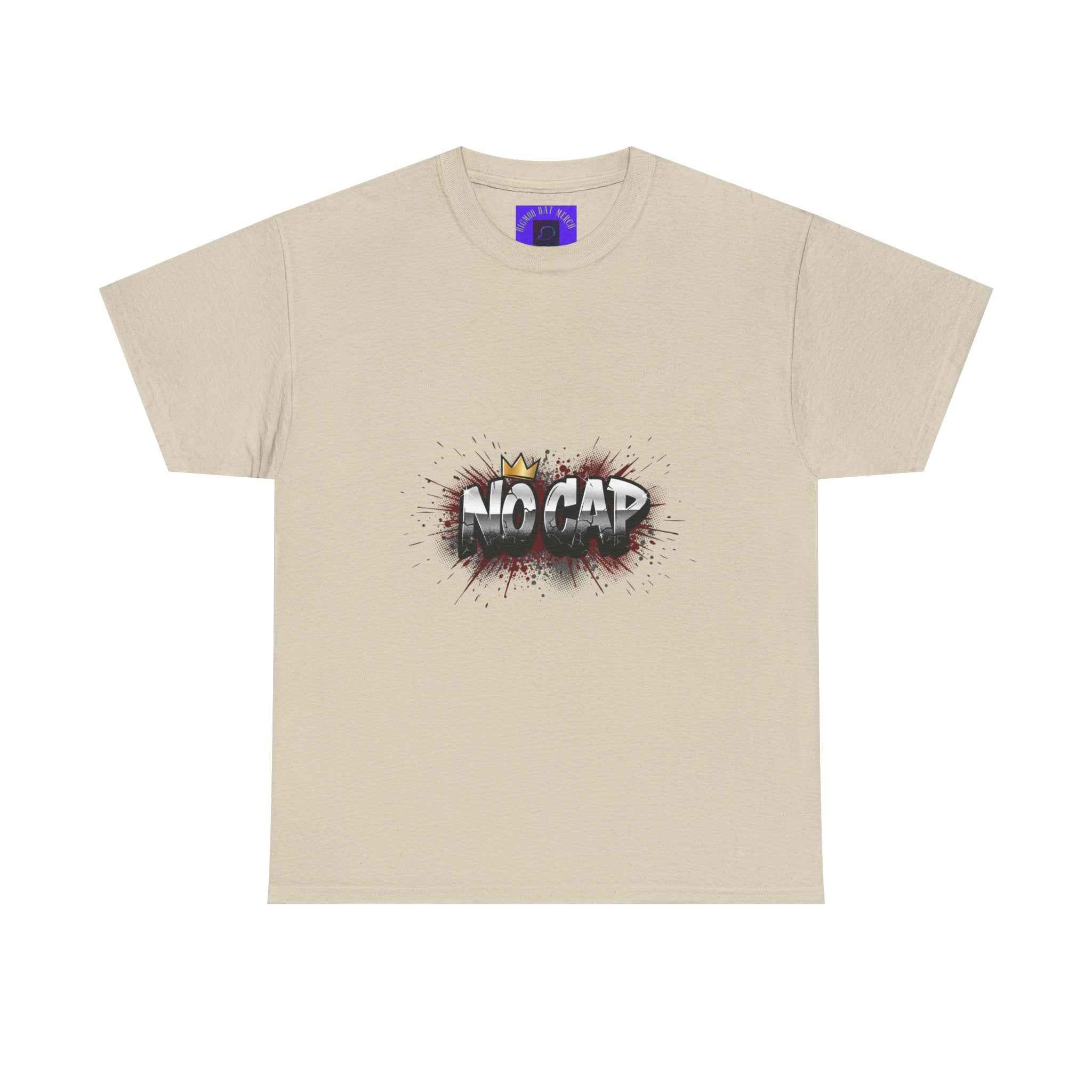 No Cap T-Shirt — Urban Graffiti Streetwear Tee