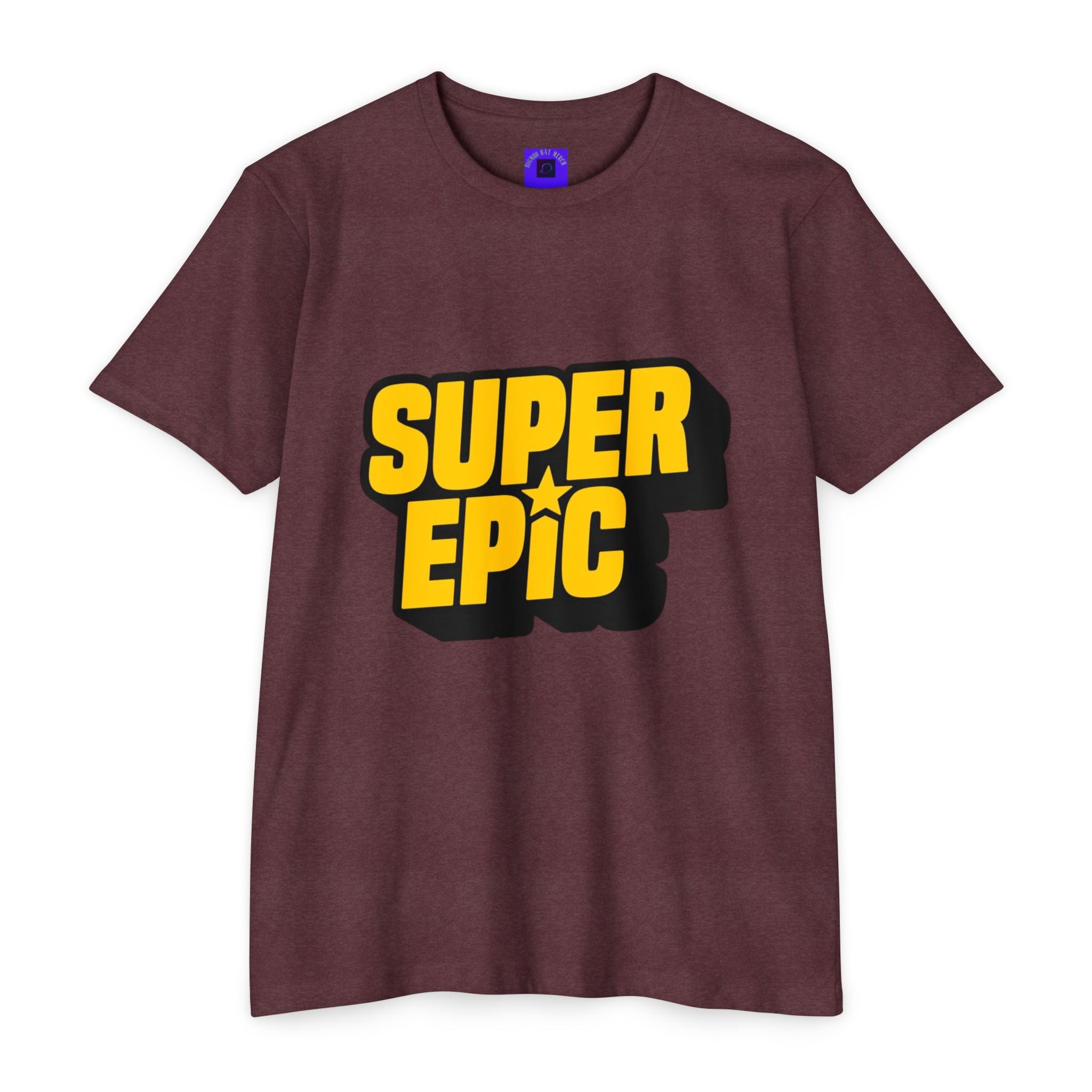 Super Epic T-Shirt — Bold Yellow Graphic Tee