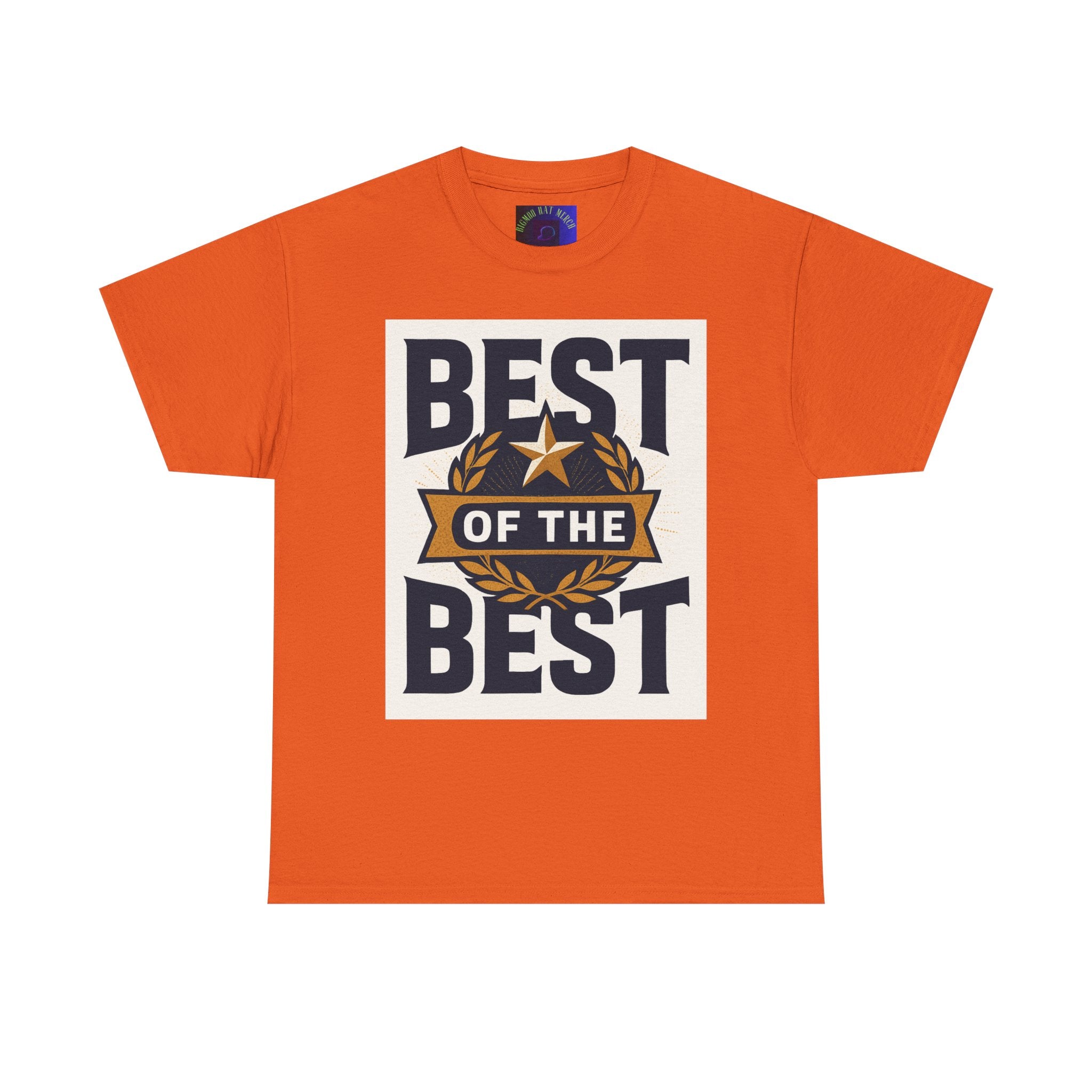 Best of the Best Unisex Heavy Cotton Tee, Casual T-Shirt, Gift for Him, Everyday Wear, Sports Fan Apparel, Birthday Gift