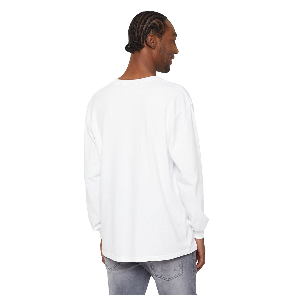 Bold Statement Long Sleeve T-Shirt – Casual Wear, Streetwear Style, Gift for Friends, Graphic Tee, Unisex Fashion