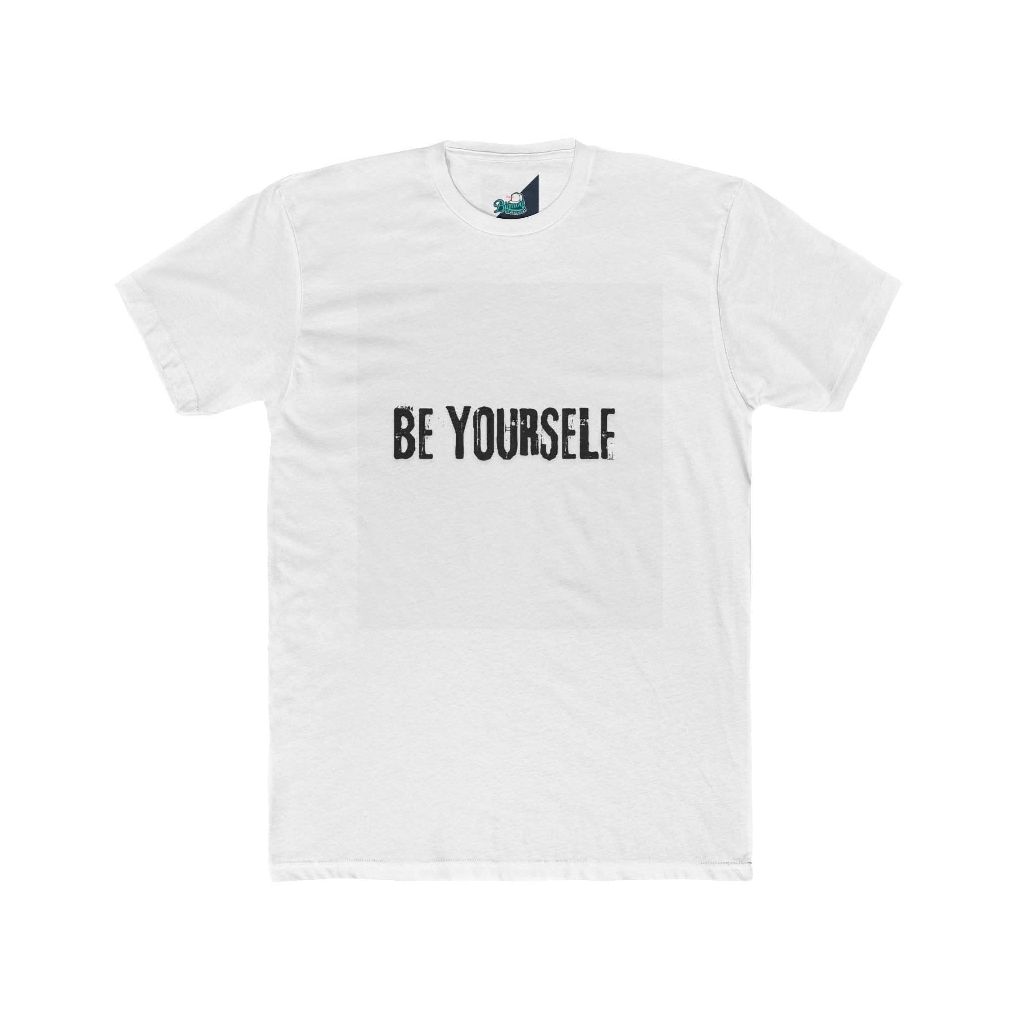 Be Yourself Unisex Cotton Crew Tee, Casual T-Shirt, Inspirational Gift, Everyday Wear, Self-Expression, Friendship Tees