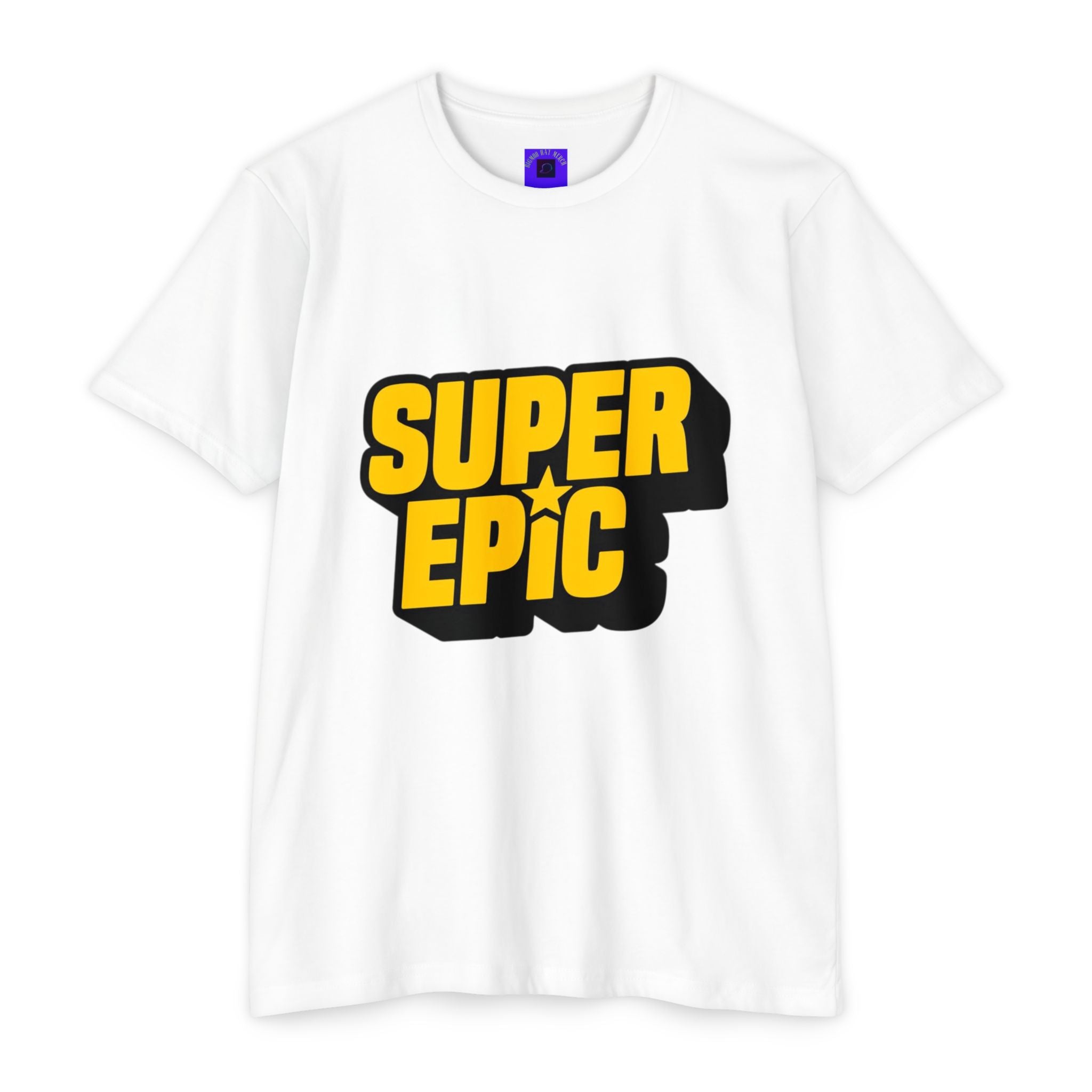Super Epic T-Shirt — Bold Yellow Graphic Tee