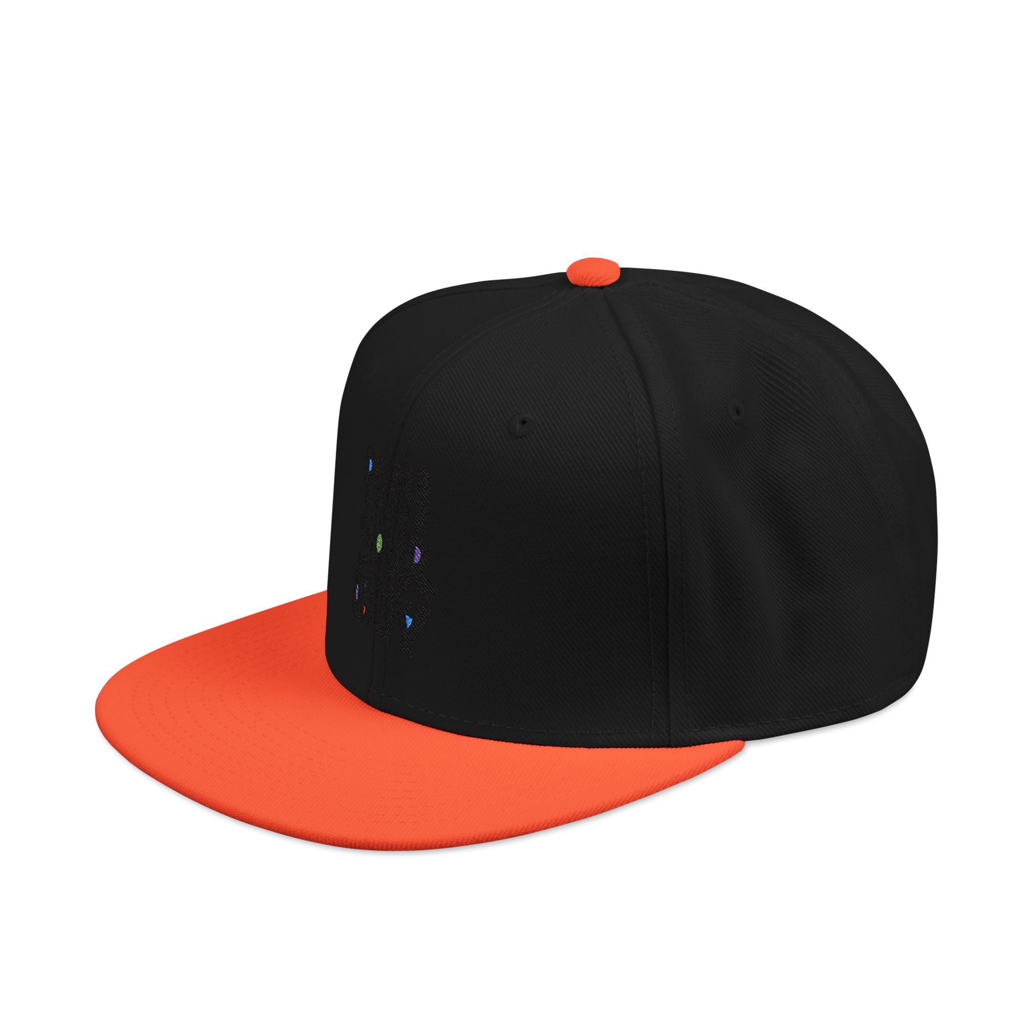 Embroidered ‘Boss Up’ Snapback Hat — Gray/Black Streetwear Cap