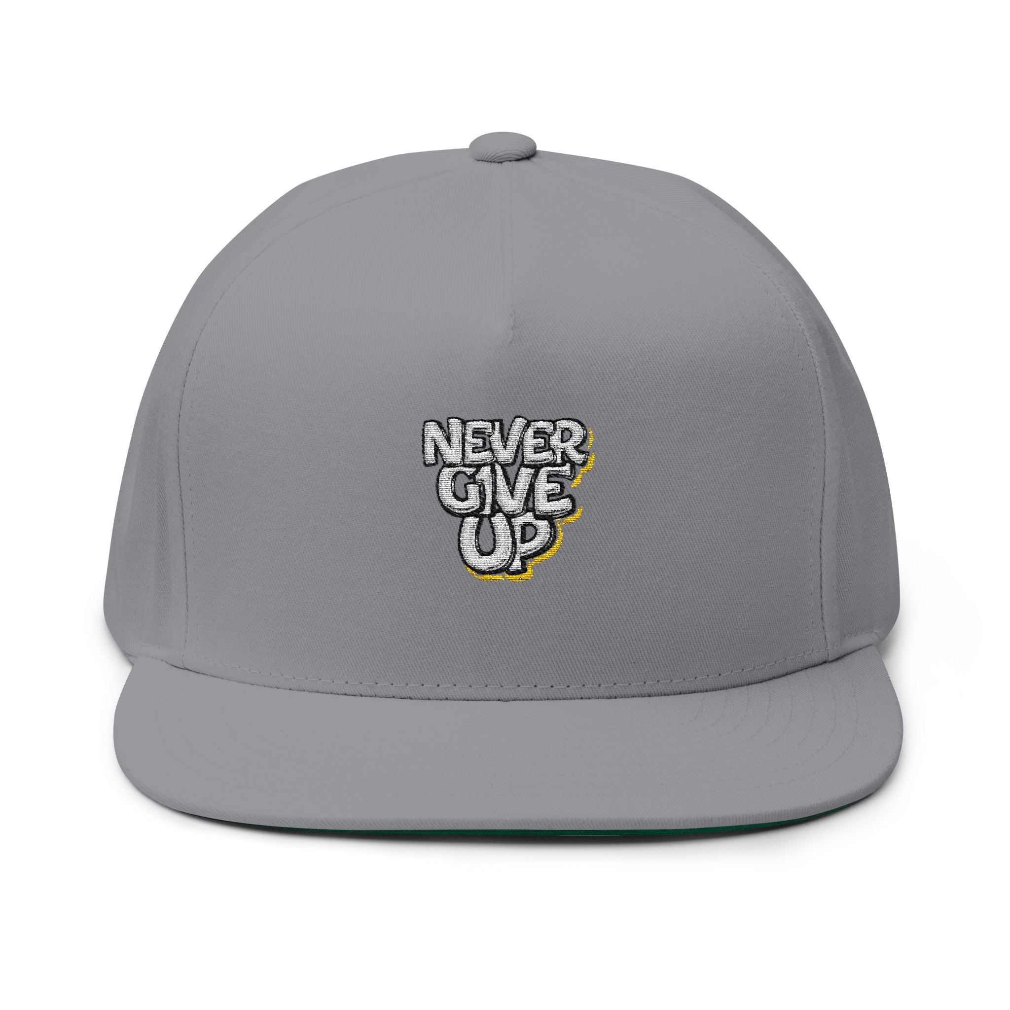 Flat Bill Cap (Embroidery)