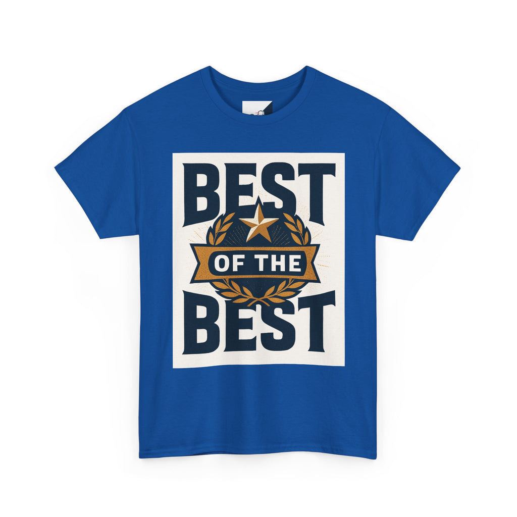 Best of the Best Unisex Heavy Cotton Tee, Casual T-Shirt, Gift for Him, Everyday Wear, Sports Fan Apparel, Birthday Gift
