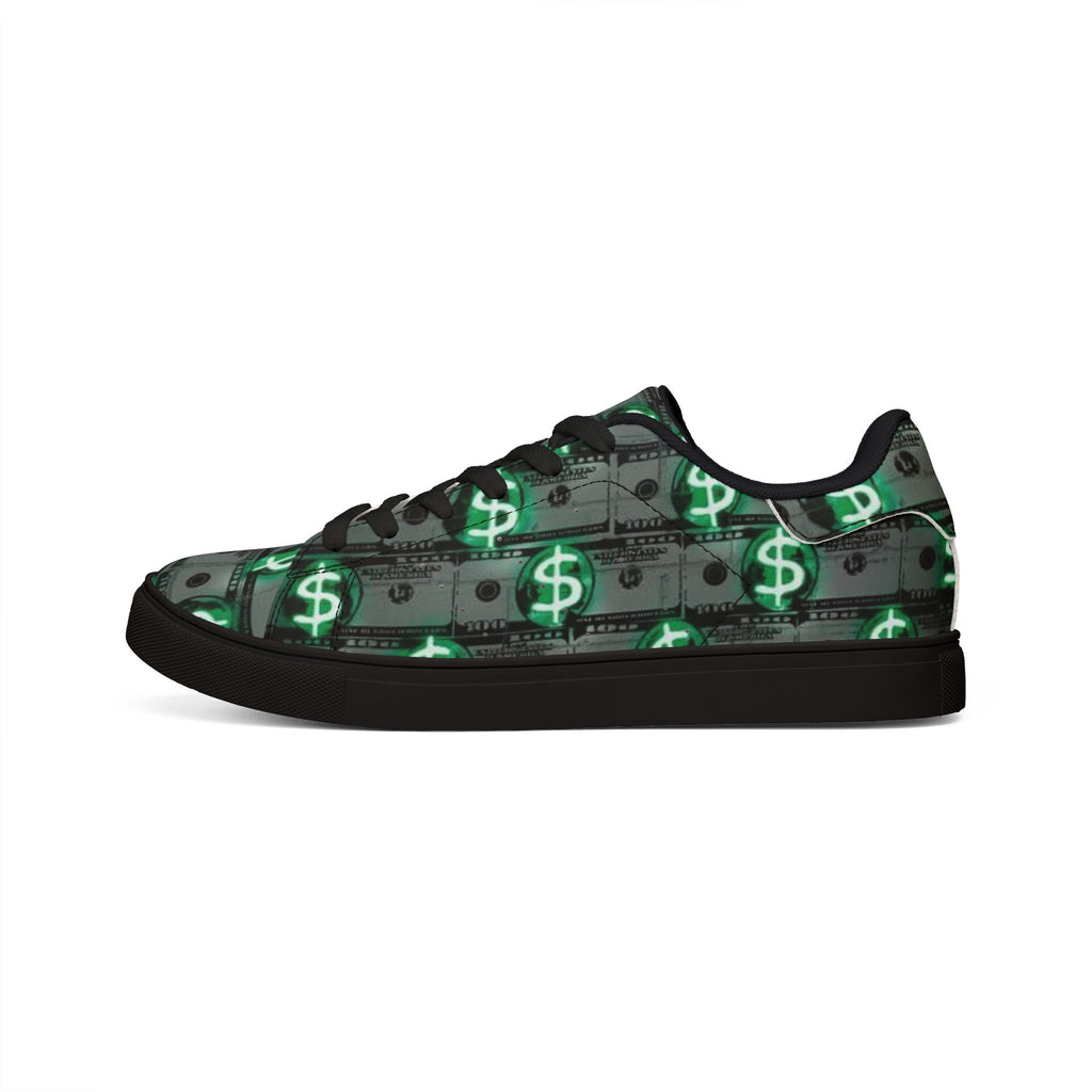 Men's Low-Top Leather Sneakers