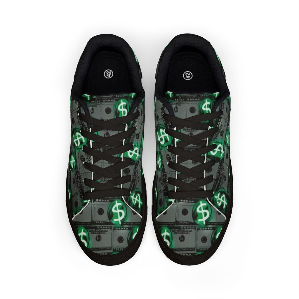 Men's Low-Top Leather Sneakers