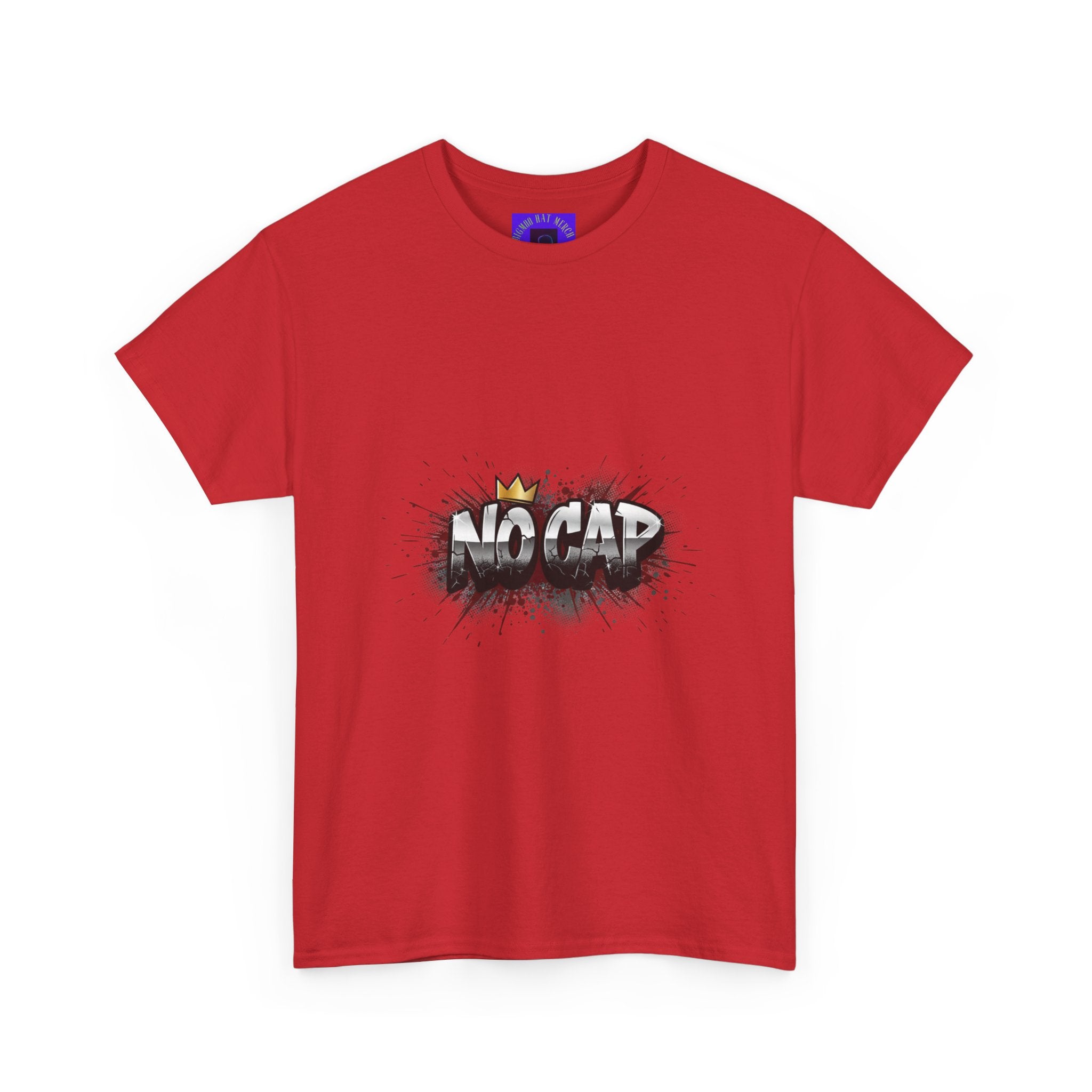 No Cap T-Shirt — Urban Graffiti Streetwear Tee