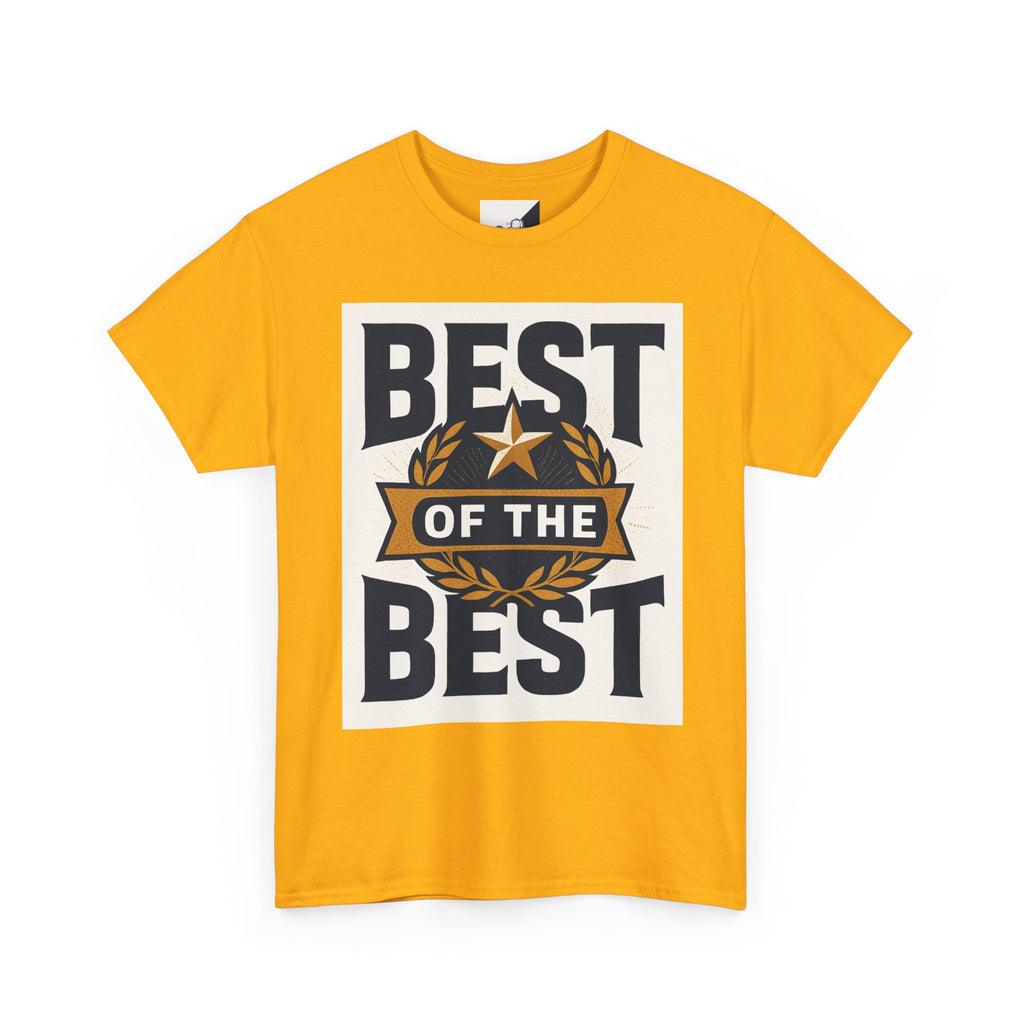 Best of the Best Unisex Heavy Cotton Tee, Casual T-Shirt, Gift for Him, Everyday Wear, Sports Fan Apparel, Birthday Gift