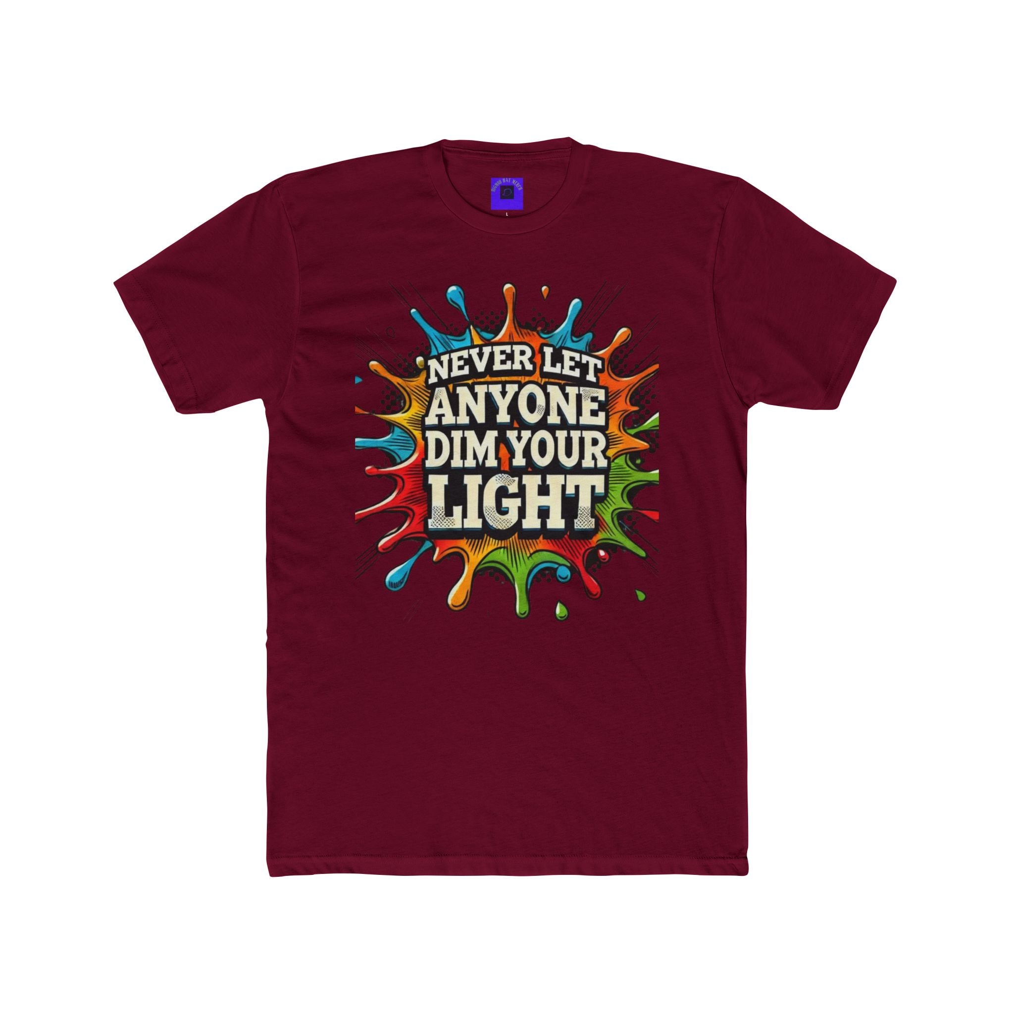 Never Let Anyone Dim Your Light Tee — Inspirational Graphic T-Shirt