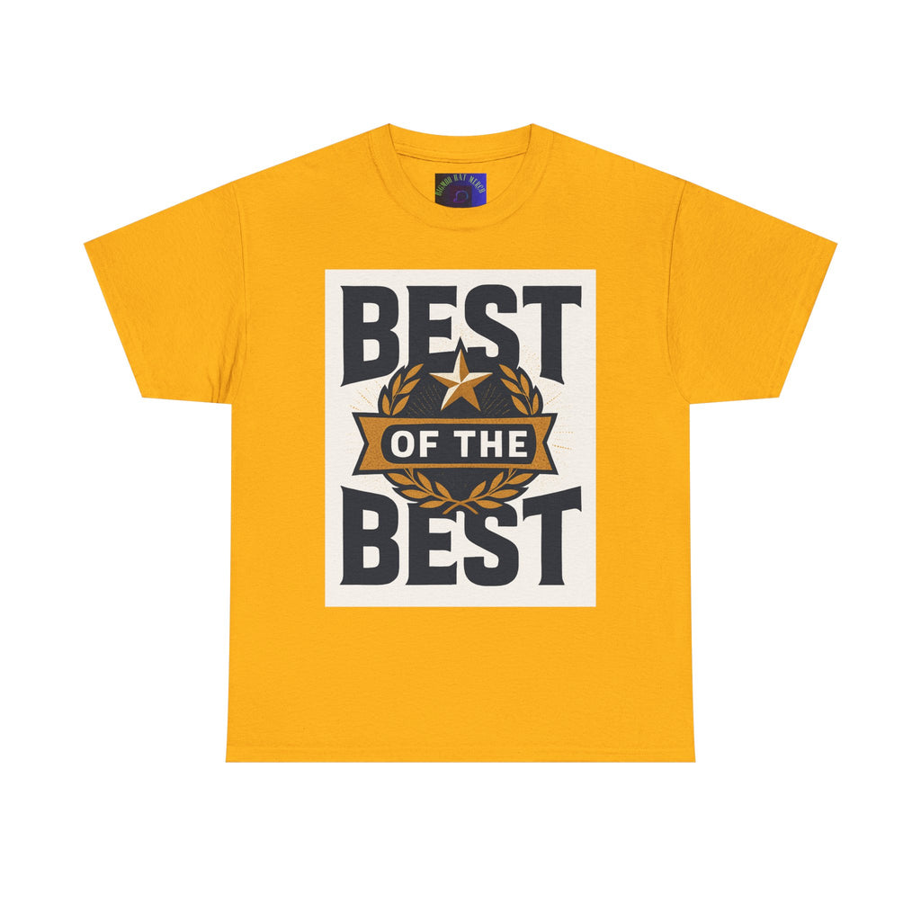 Best of the Best Unisex Heavy Cotton Tee, Casual T-Shirt, Gift for Him, Everyday Wear, Sports Fan Apparel, Birthday Gift