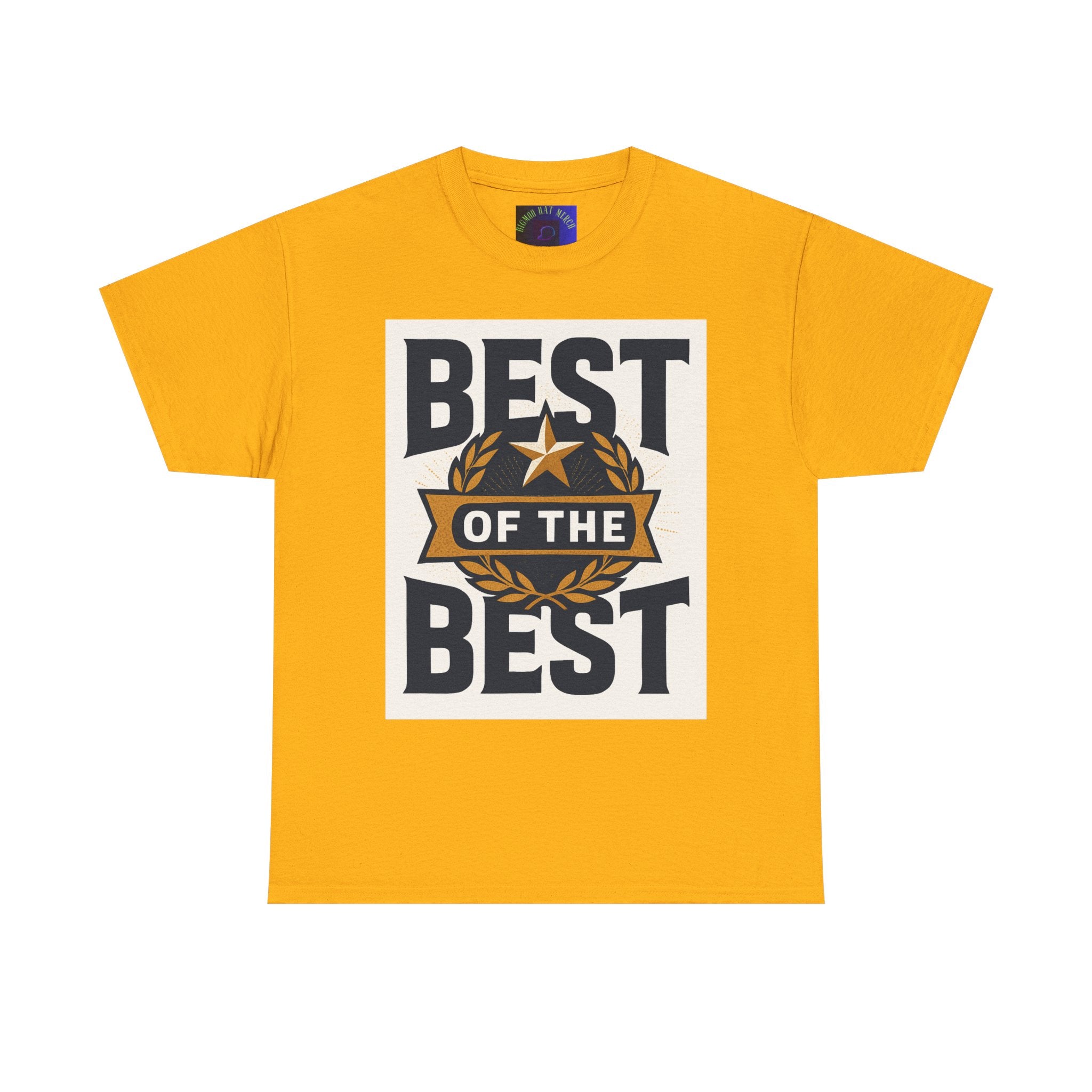 Best of the Best Unisex Heavy Cotton Tee, Casual T-Shirt, Gift for Him, Everyday Wear, Sports Fan Apparel, Birthday Gift