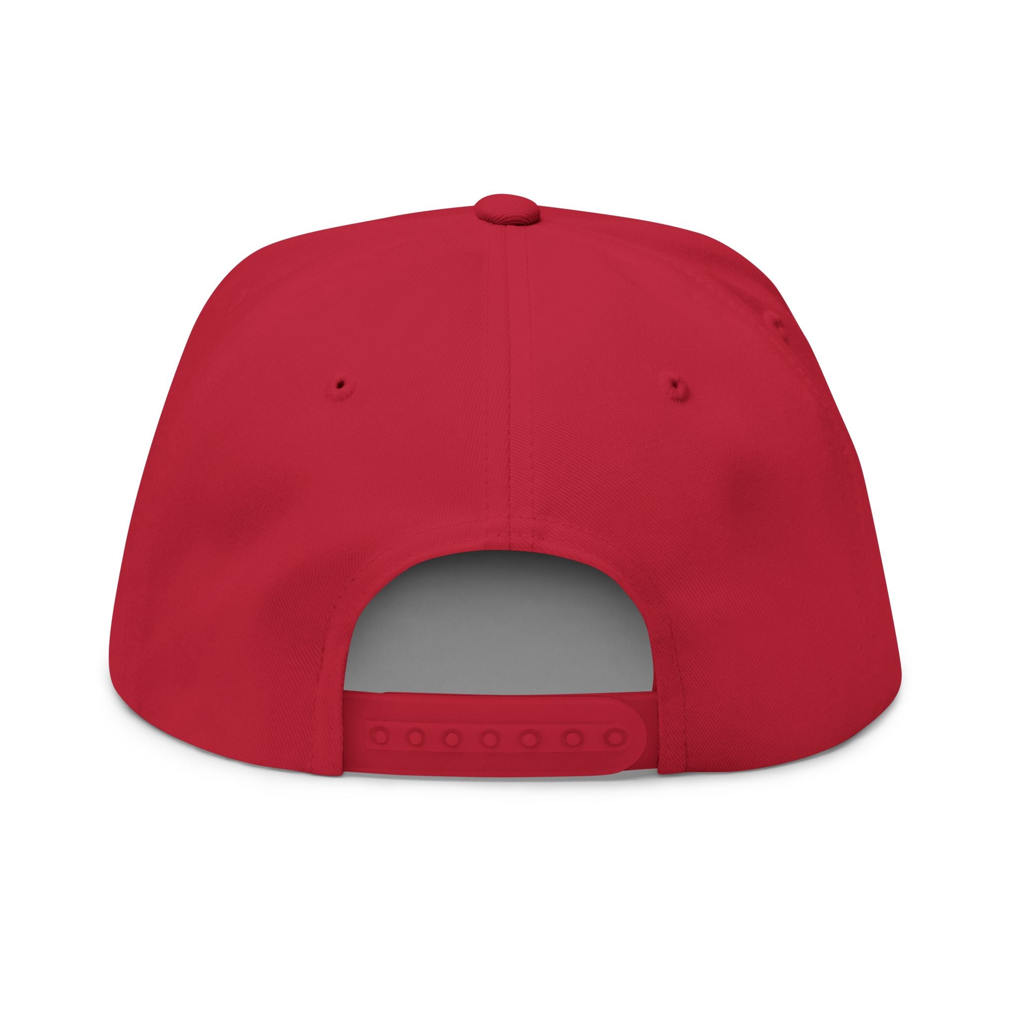 Flat Bill Cap — Embroidered "Be Authentic, Be You, Stay True" Snapback