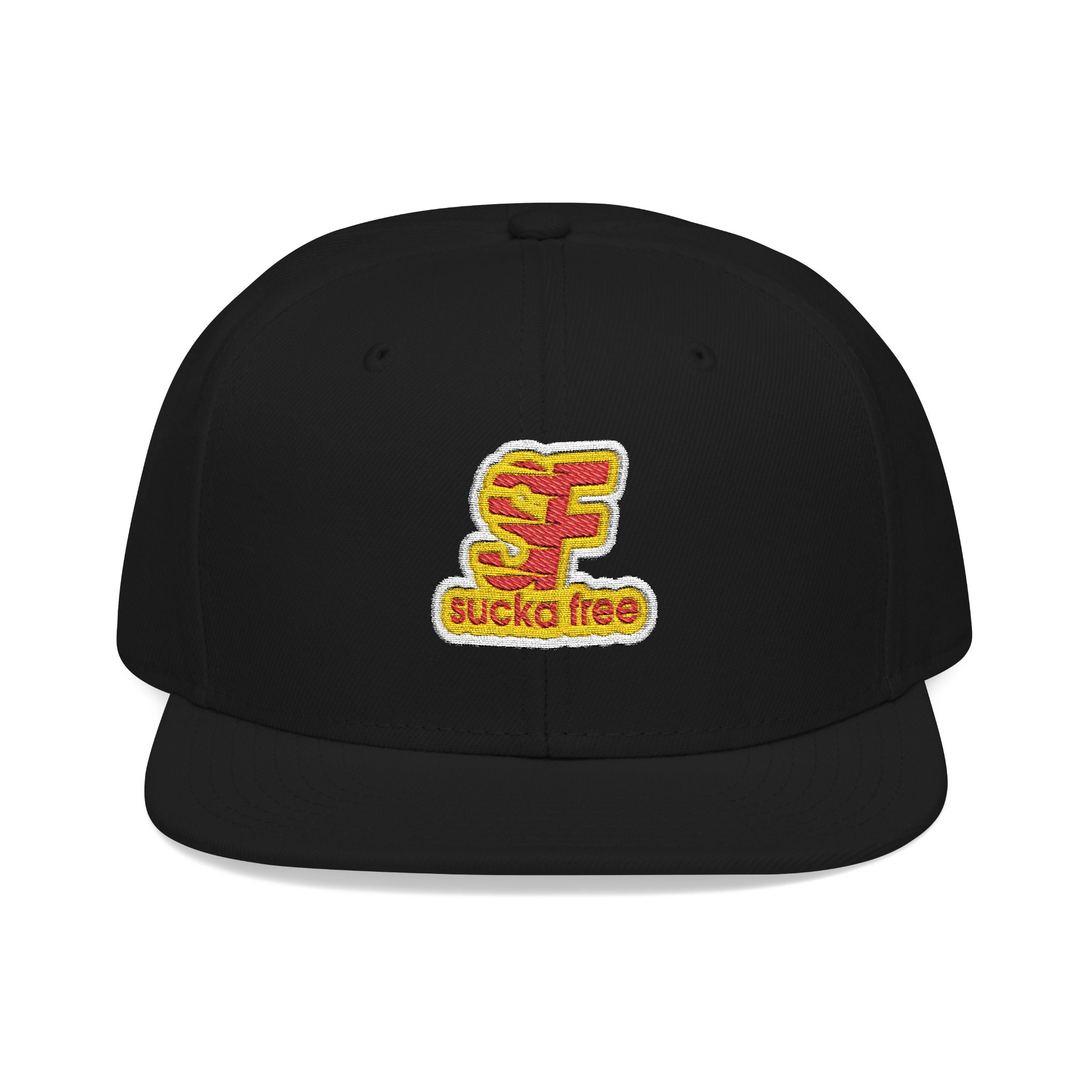 Embroidered Floral Letter 'E' Snapback Hat — Floral Initial Cap