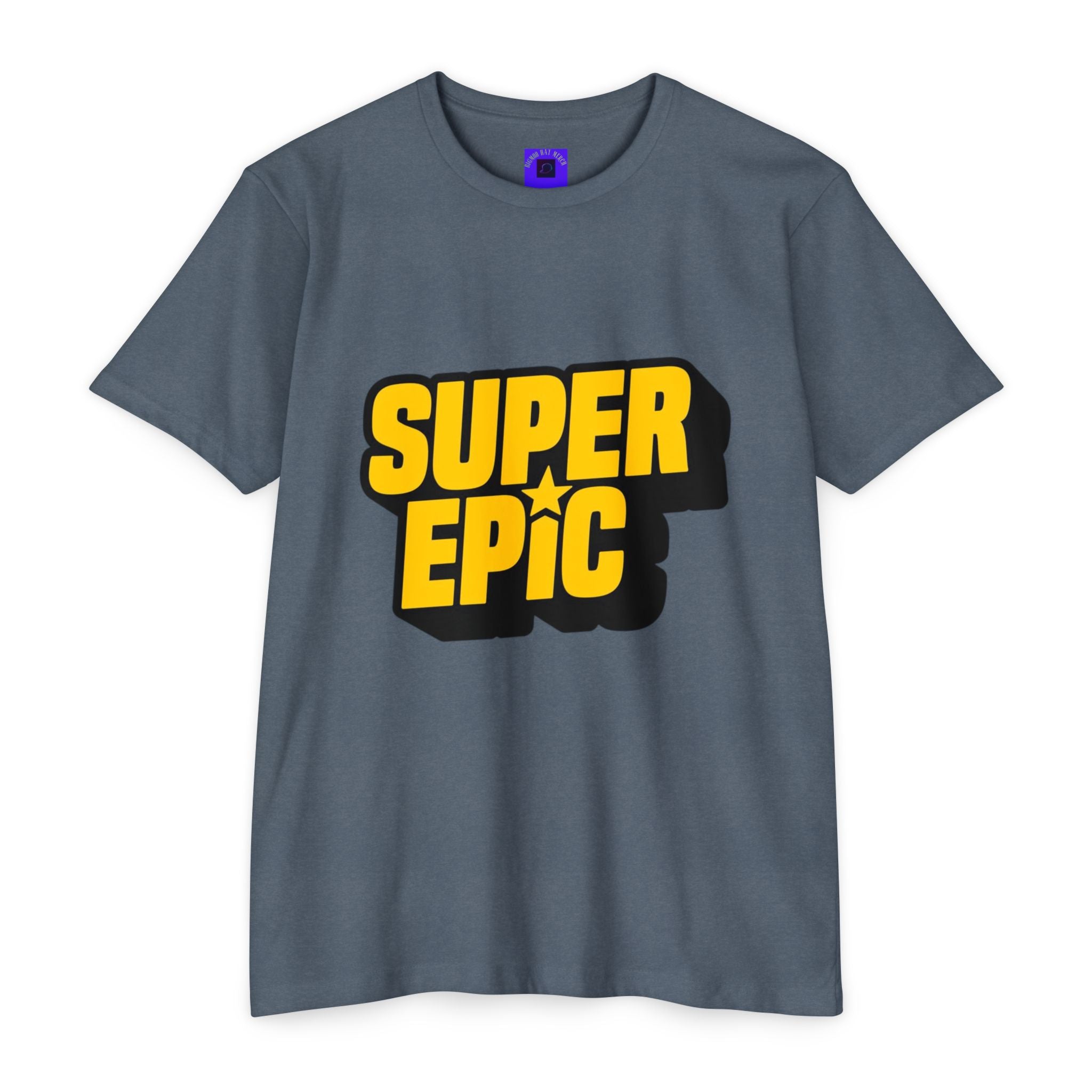 Super Epic T-Shirt — Bold Yellow Graphic Tee