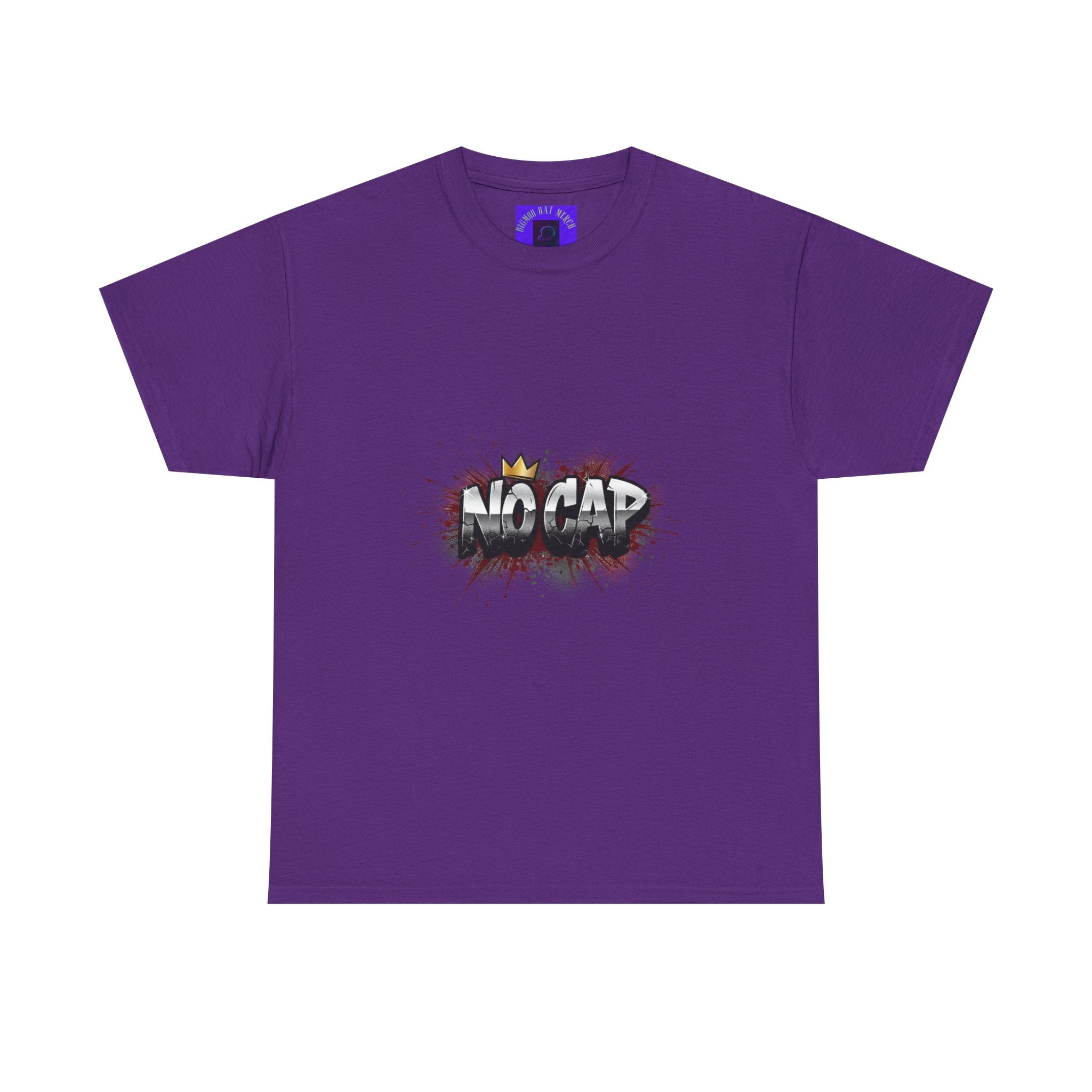 No Cap T-Shirt — Urban Graffiti Streetwear Tee
