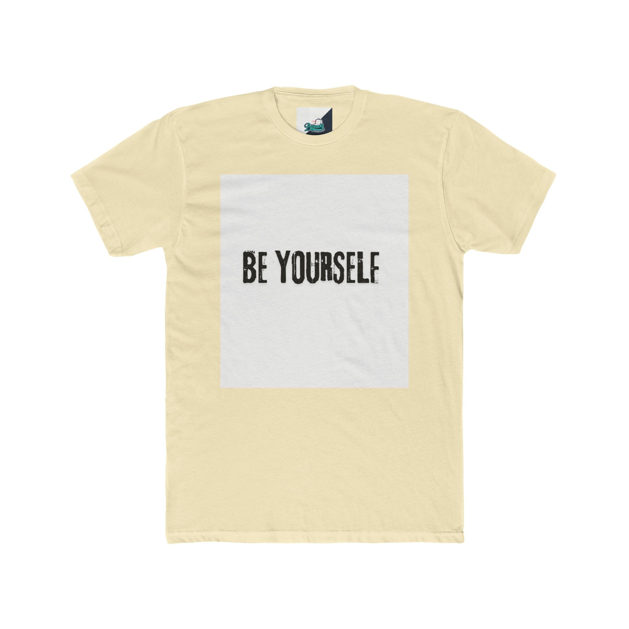 Be Yourself Unisex Cotton Crew Tee, Casual T-Shirt, Inspirational Gift, Everyday Wear, Self-Expression, Friendship Tees