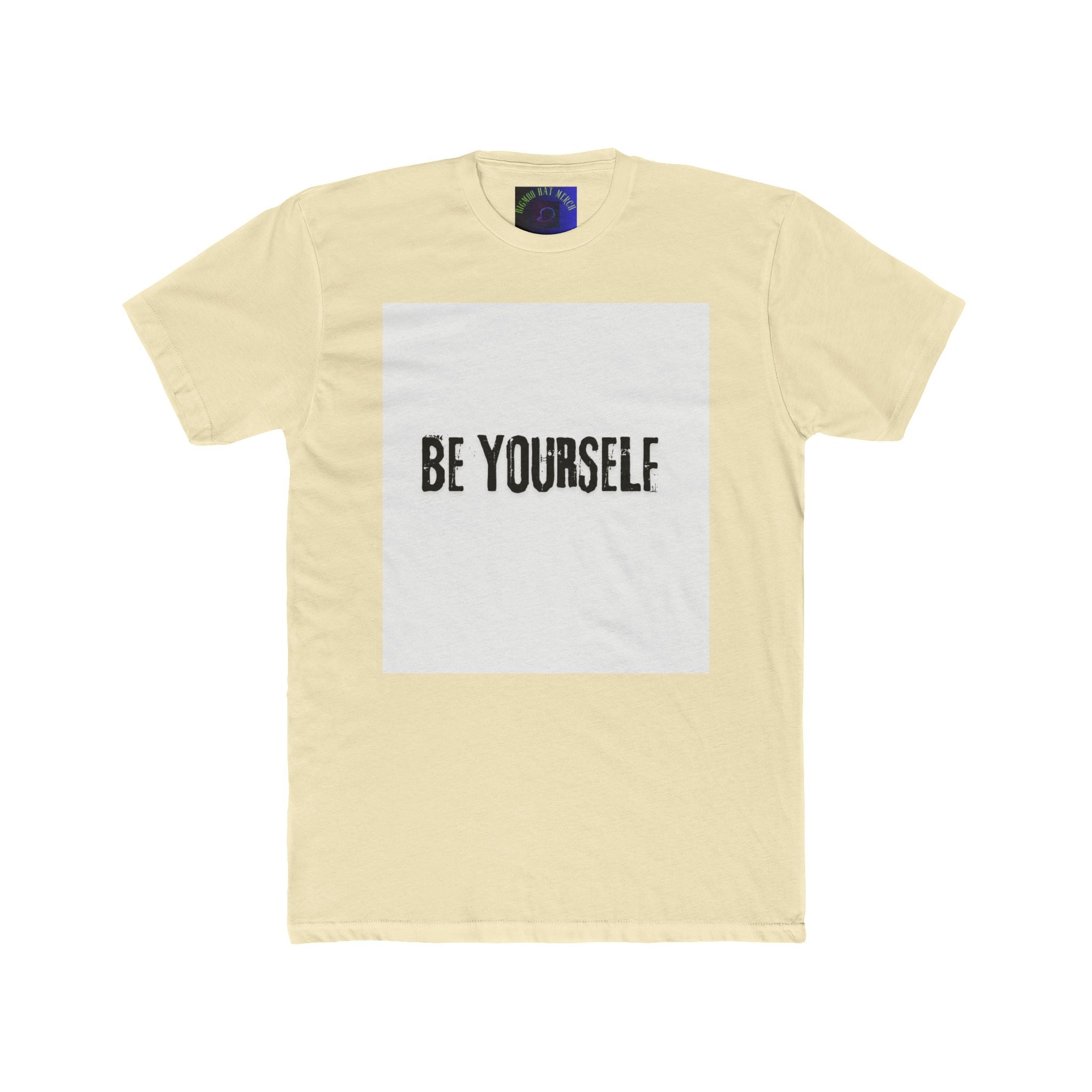 Be Yourself Unisex Cotton Crew Tee, Casual T-Shirt, Inspirational Gift, Everyday Wear, Self-Expression, Friendship Tees
