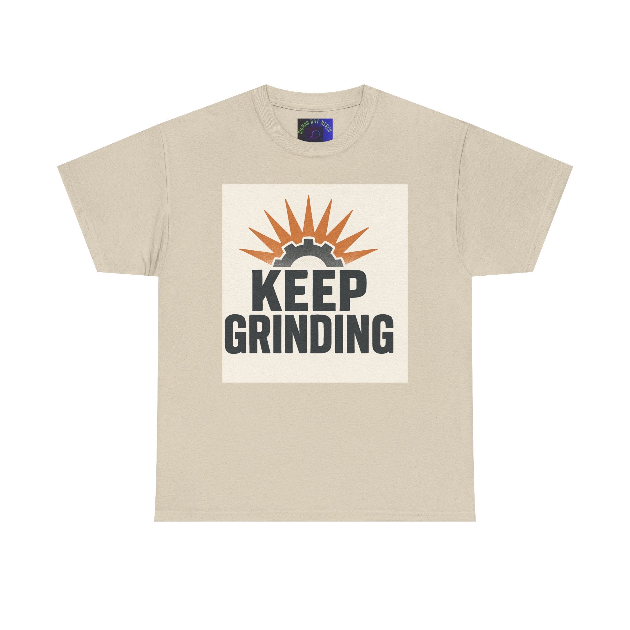 Keep Grinding T-Shirt — Motivational Work Ethic Tee