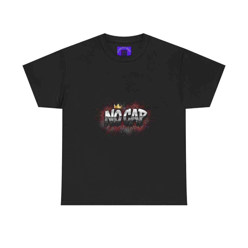 No Cap T-Shirt — Urban Graffiti Streetwear Tee