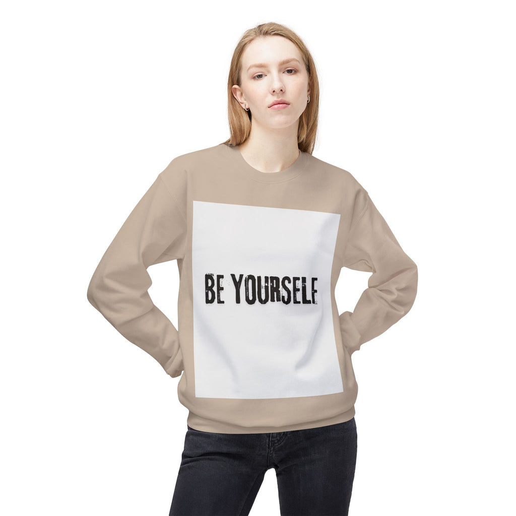 Unisex Long Sleeve Tee - "Be Yourself" - Inspirational Shirt, Gift for Friends, Casual Wear, Motivational Apparel, Everyday Style