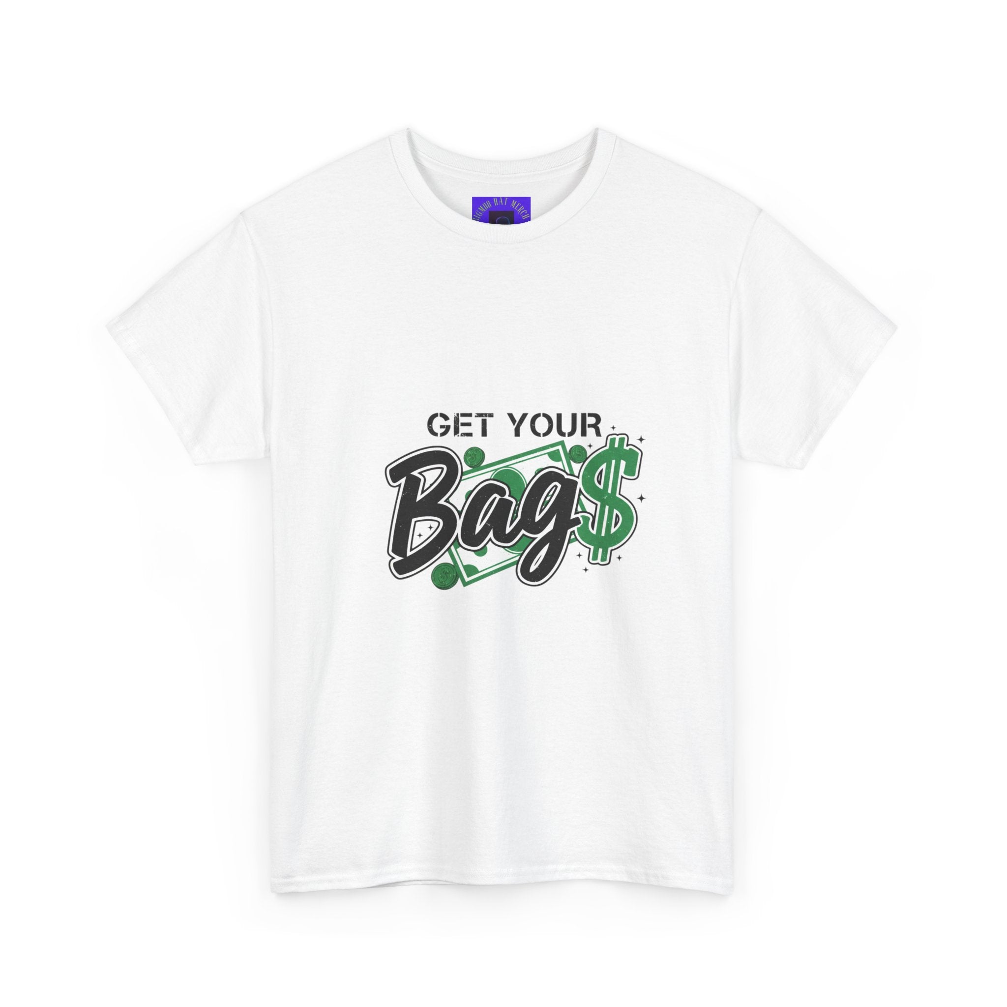 Get Your Bags Tee – Casual Money-Inspired Graphic T-Shirt