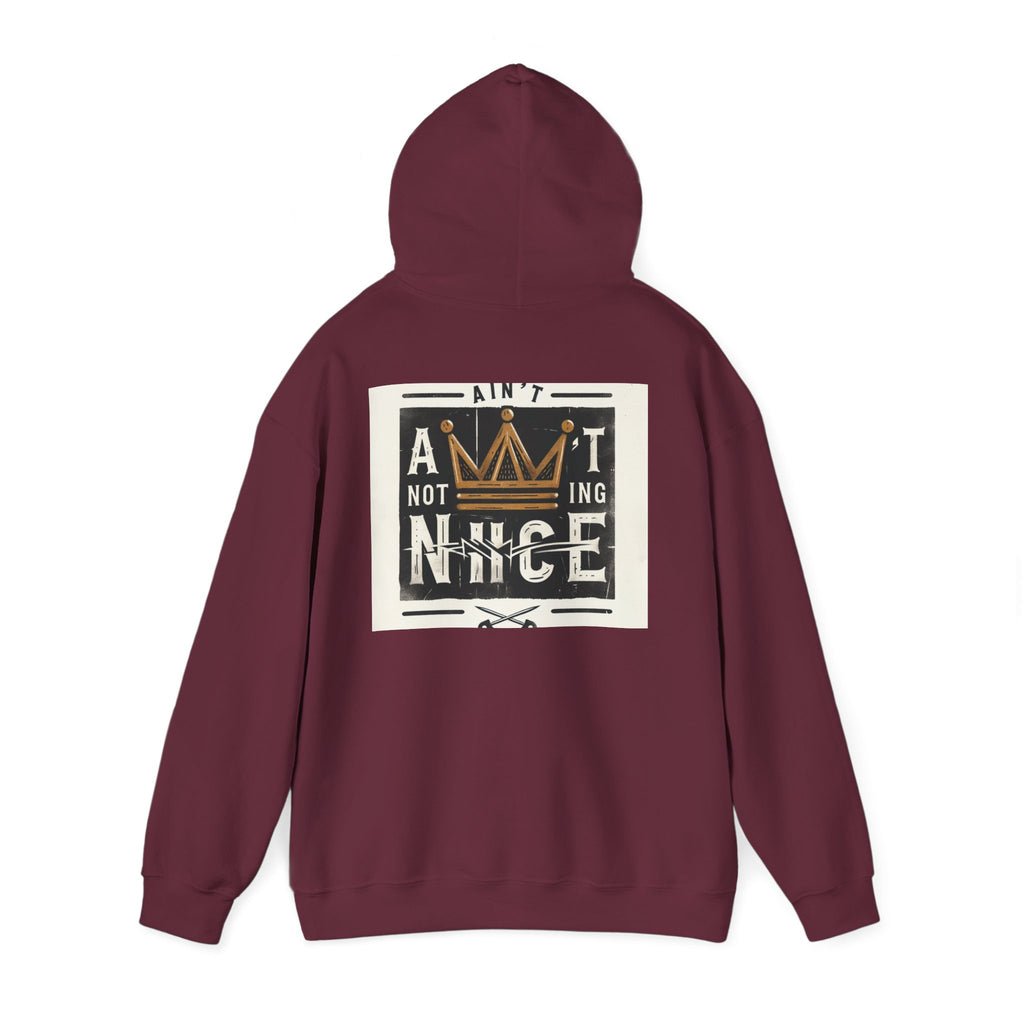 Chill Vibes Unisex Hooded Sweatshirt, Cozy Casual Wear, Streetwear Fashion, Gift for Friends, Perfect for Relaxing Days