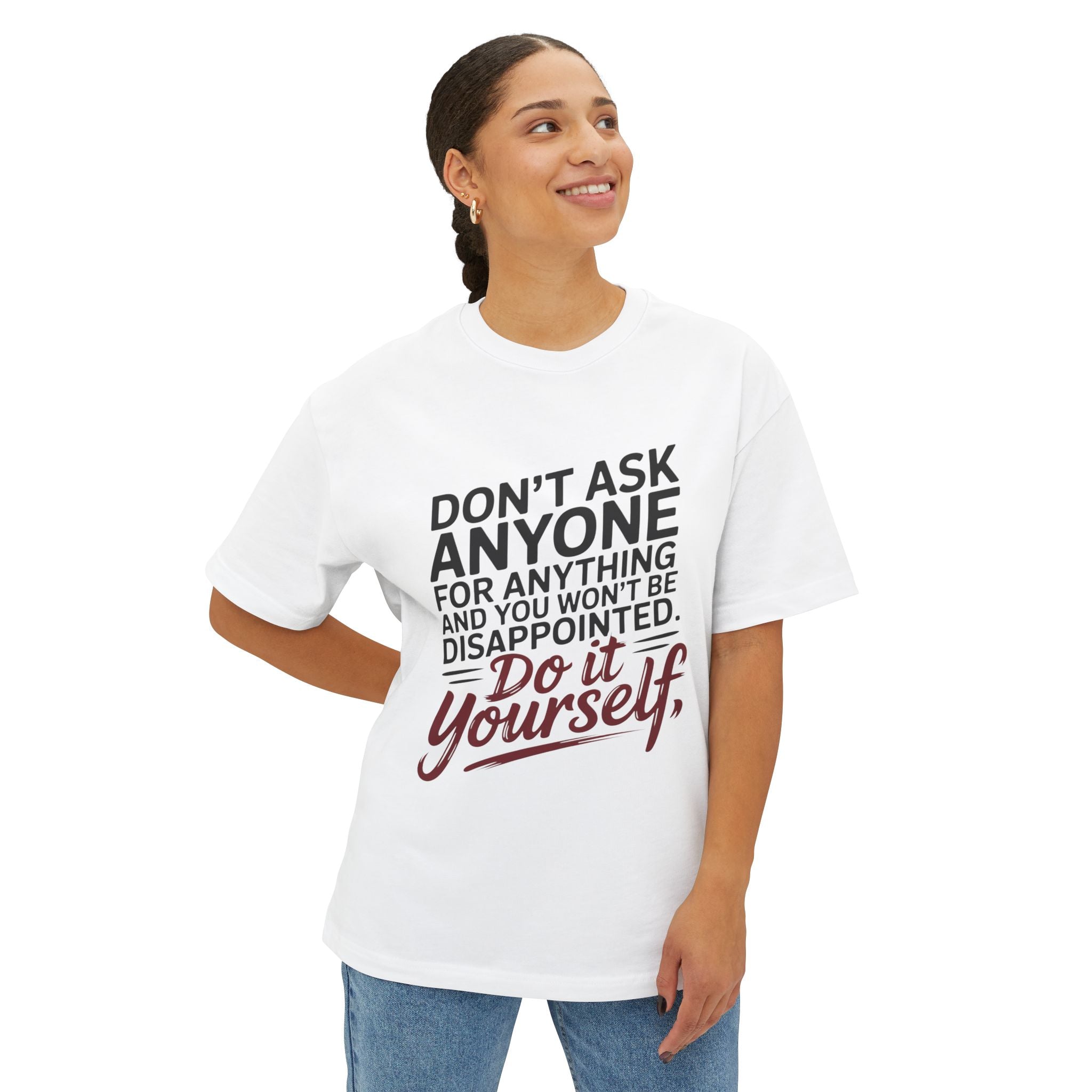Unisex Oversized Boxy Tee