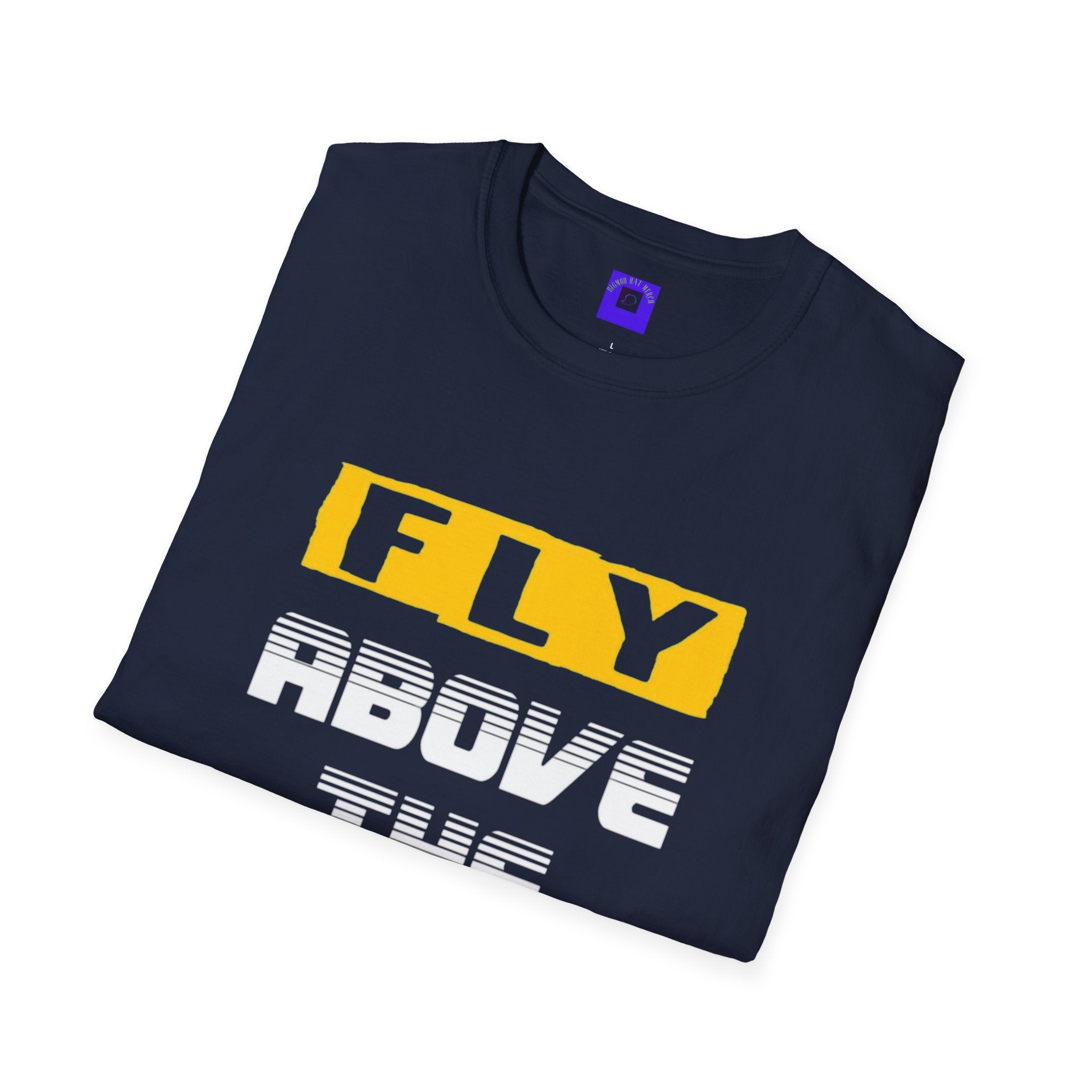 Fly Negativity T-Shirt — Positive Vibes Graphic Tee