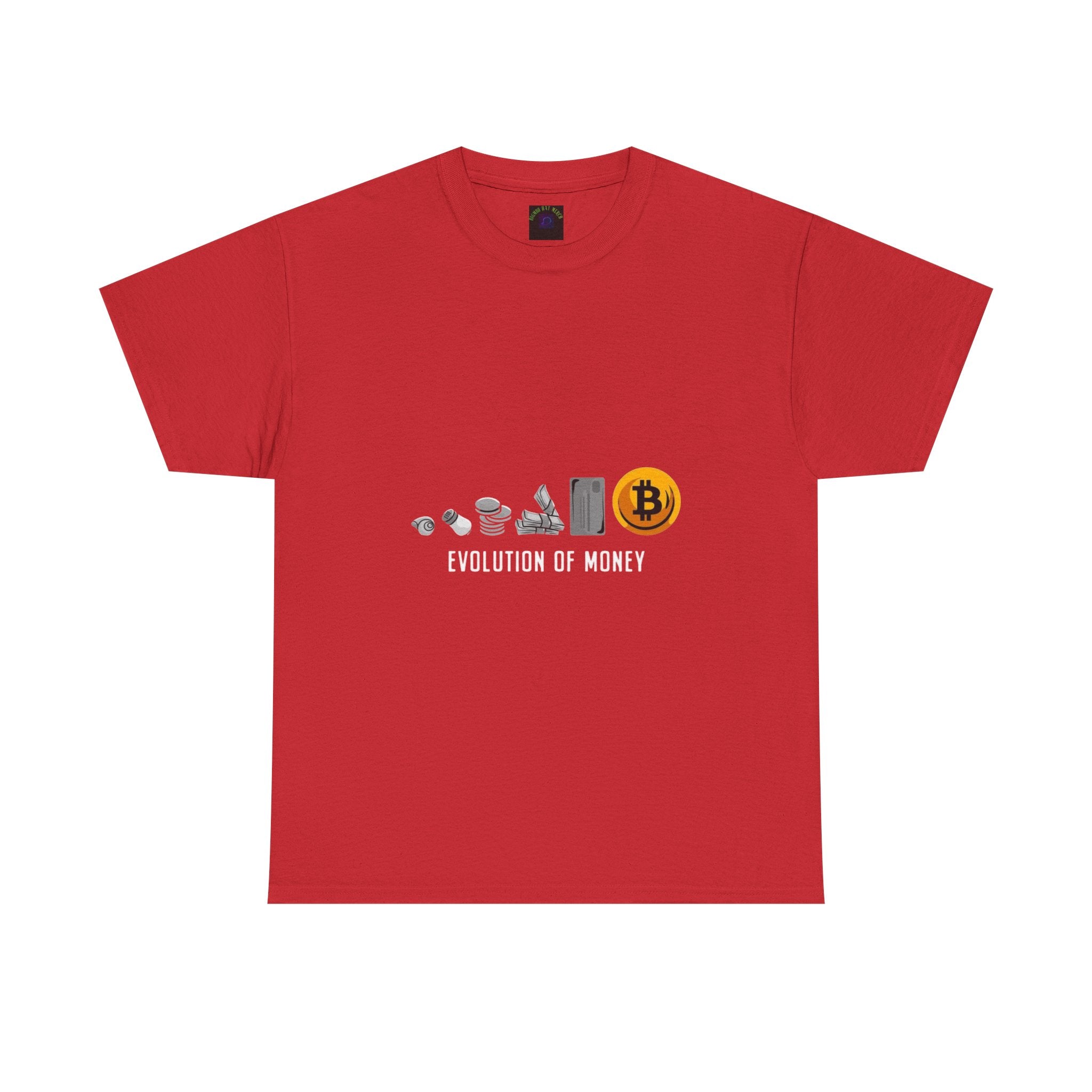 Bitcoin Evolution Tee — Cryptocurrency Mining Progress Graphic T‑Shirt