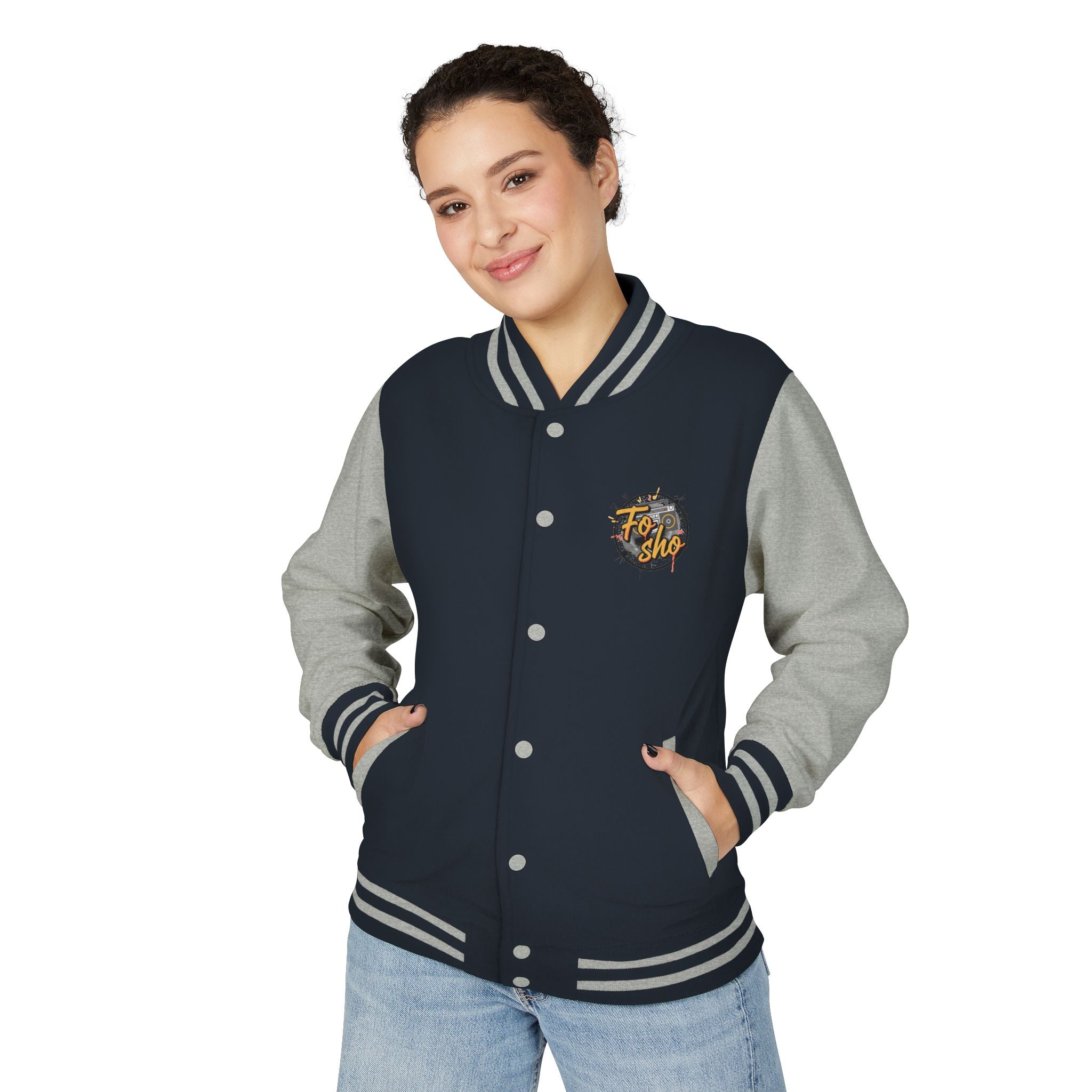 Get It Done Letterman Jacket — Motivational Varsity Bomber